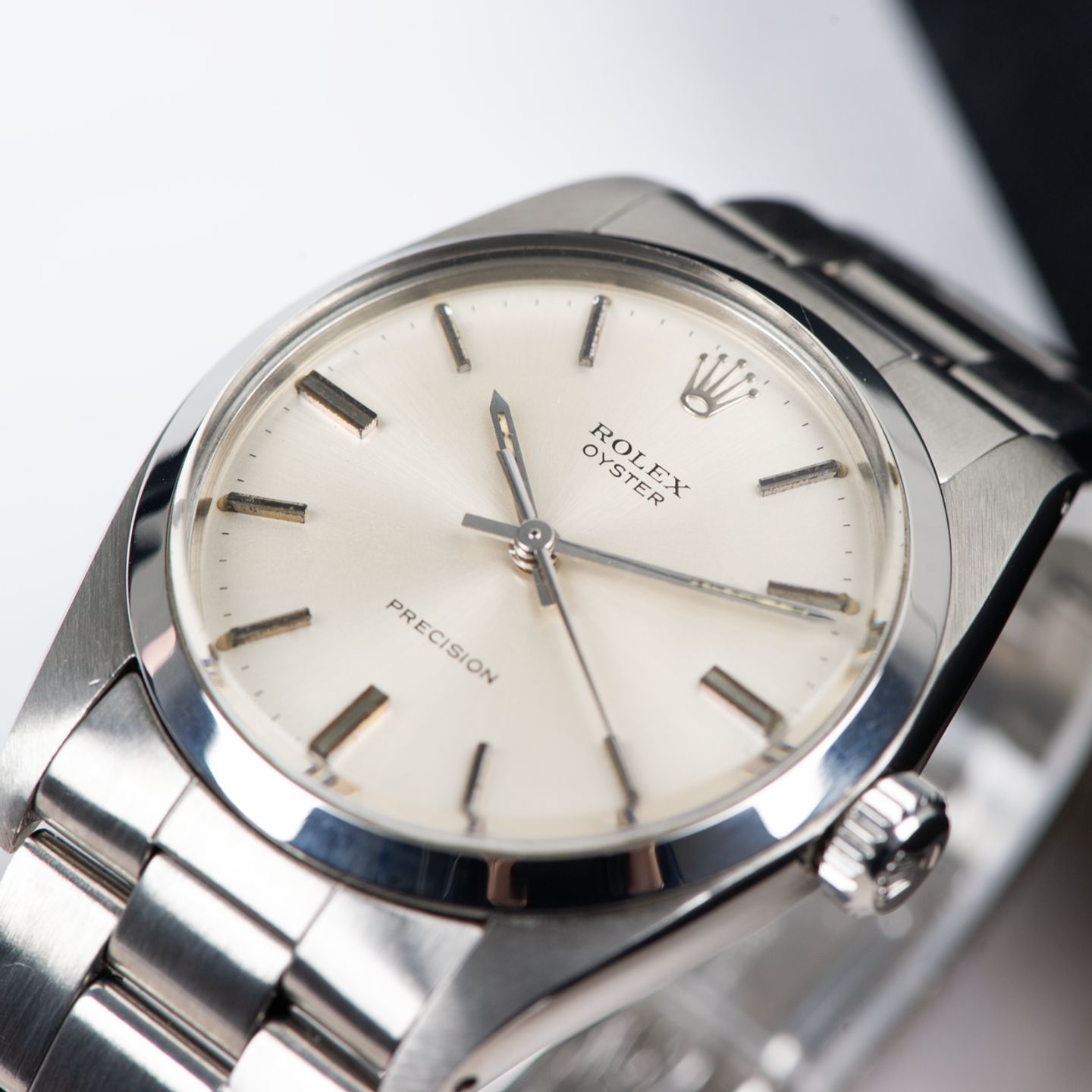 Rolex Oyster Precision 6426 (1975) - Silver dial 34 mm Steel case (3/8)