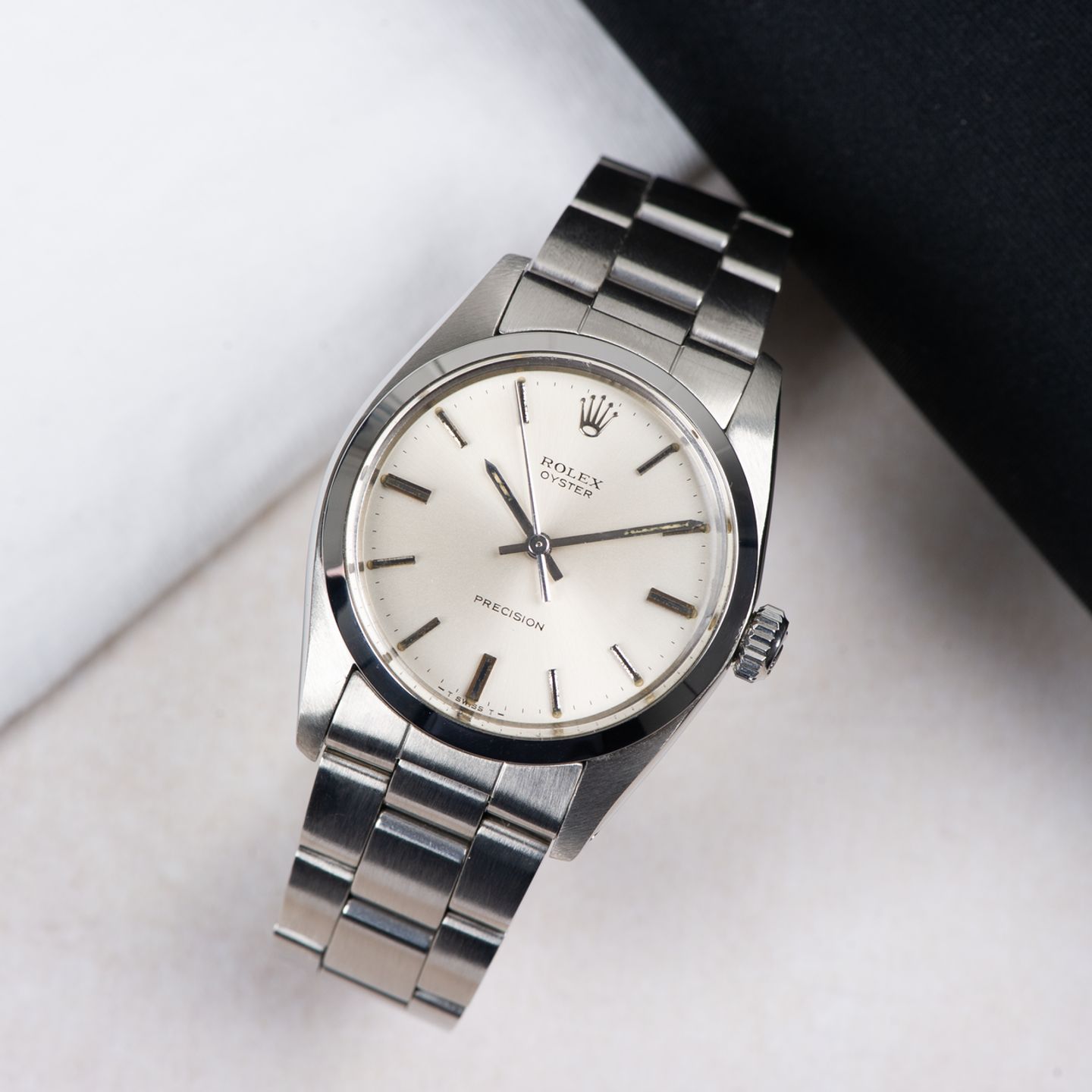 Rolex Oyster Precision 6426 (1975) - Silver dial 34 mm Steel case (2/8)