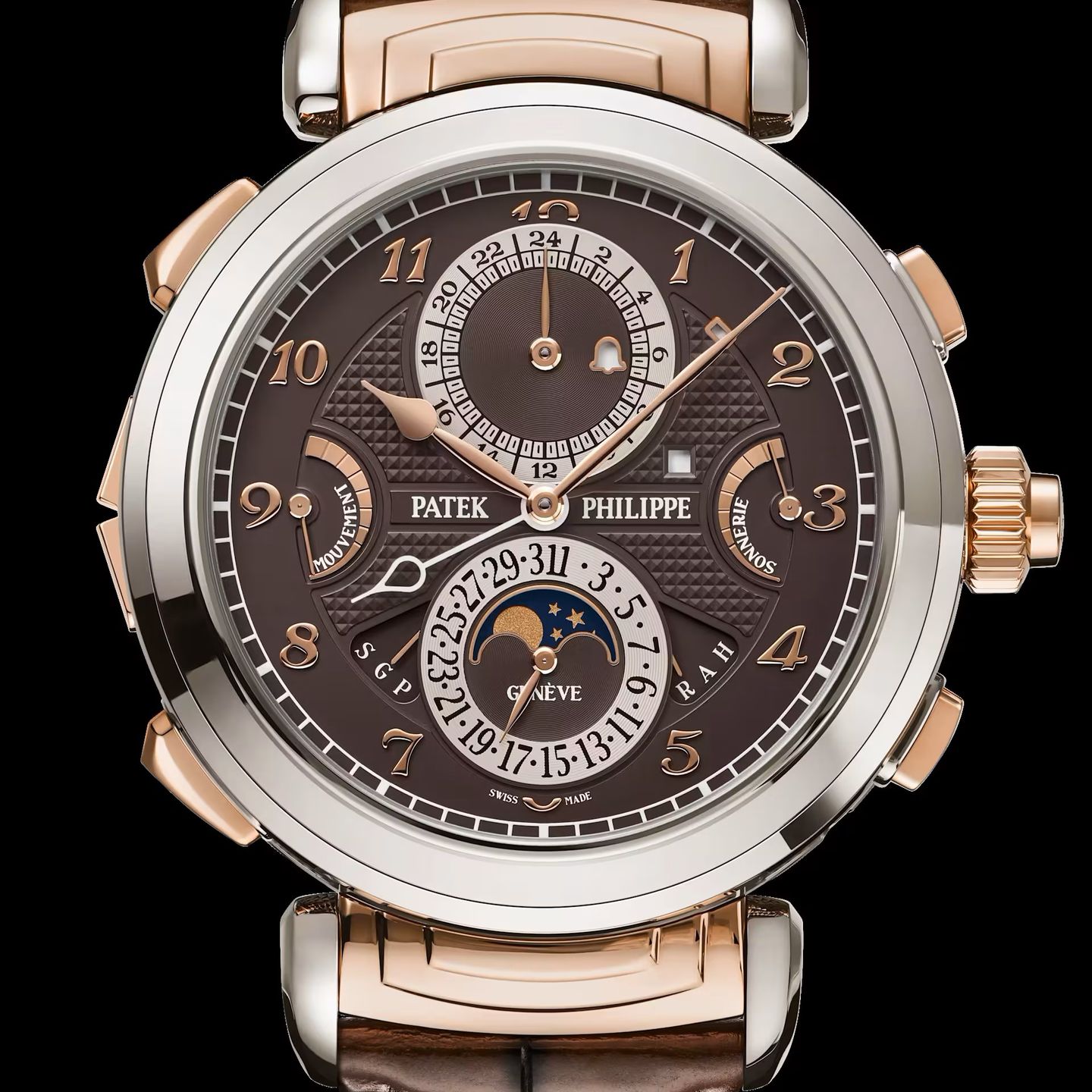 Patek Philippe Grandmaster Chime 6300GR (2025) - Brown dial 48 mm White Gold case (1/1)