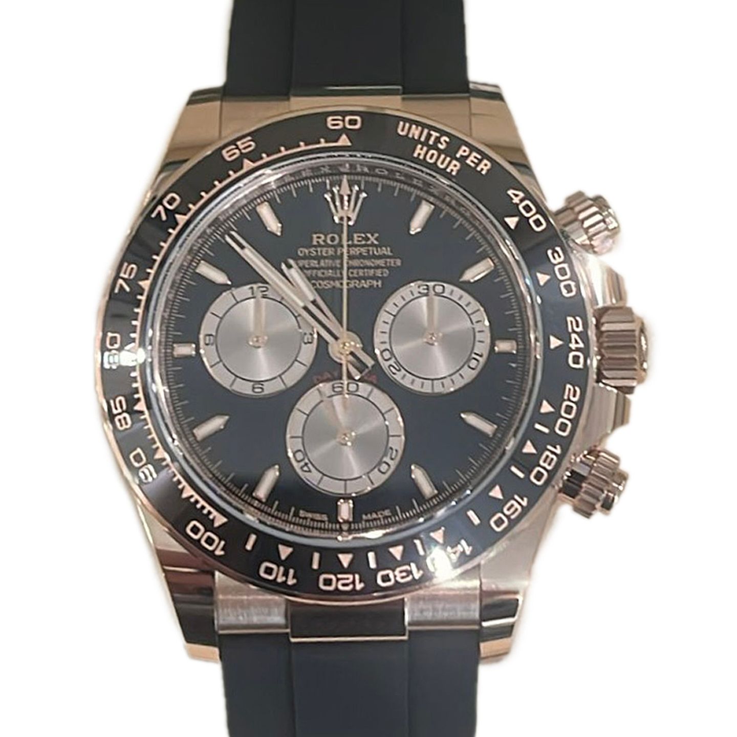 Rolex Daytona 126515LN (2025) - Zwart wijzerplaat 40mm Roségoud (1/1)