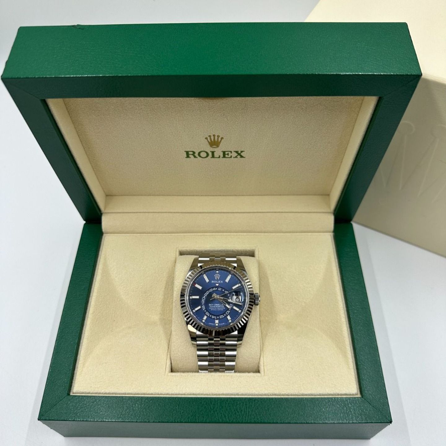 Rolex Sky-Dweller 336934 (2024) - Blauw wijzerplaat 42mm Goud/Staal (4/8)