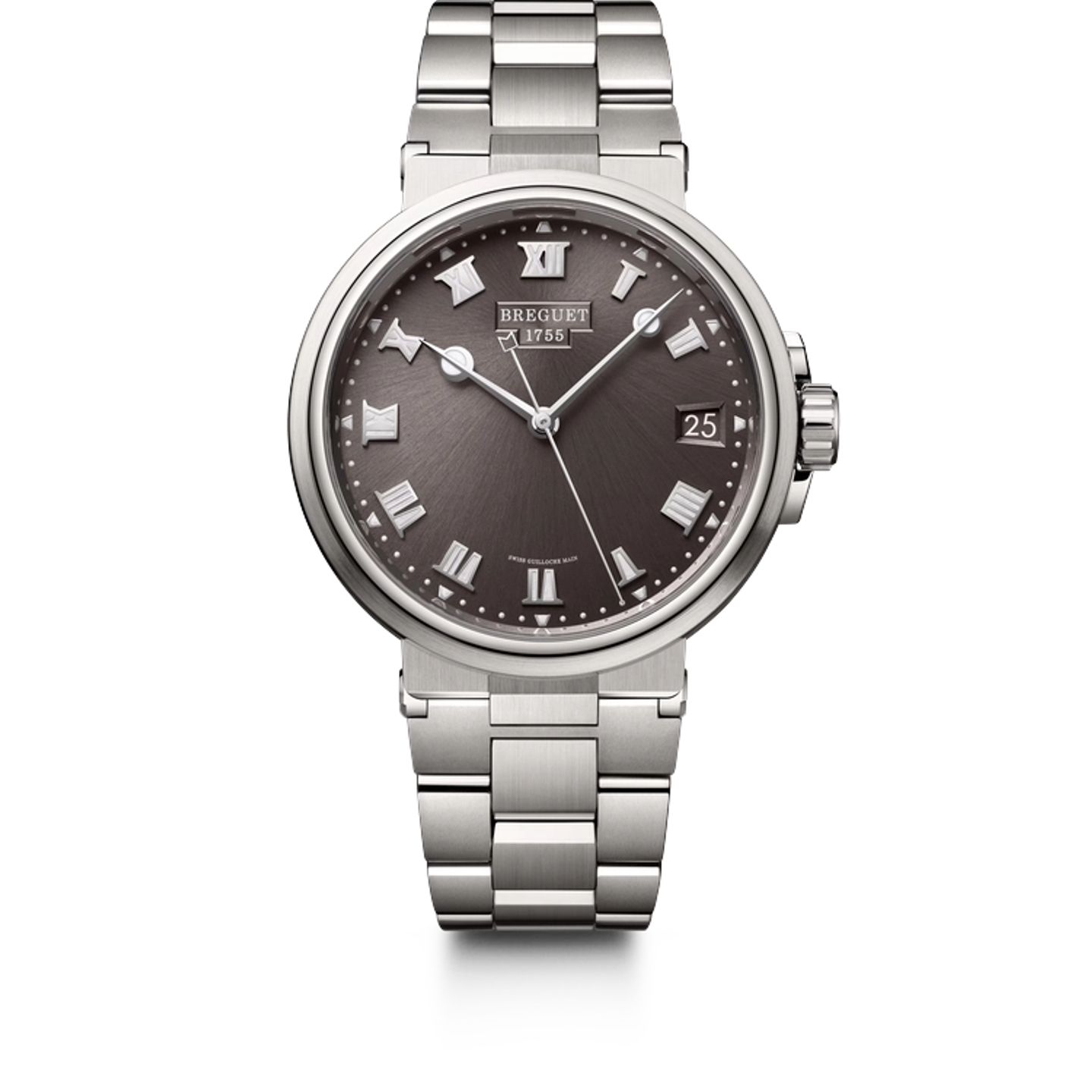 Breguet Marine 5517TI/G2/TZ0 (2026) - Grijs wijzerplaat 40mm Titanium (1/1)