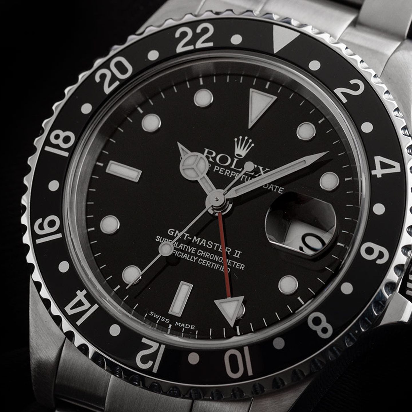 Rolex GMT-Master II 16710 (2003) - 40 mm Steel case (3/8)