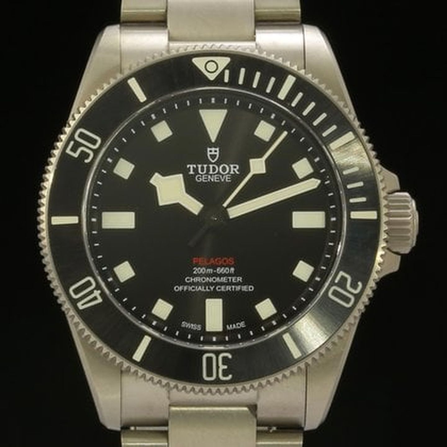 Tudor Pelagos 25407N (2023) - Zwart wijzerplaat 39mm Titanium (1/6)