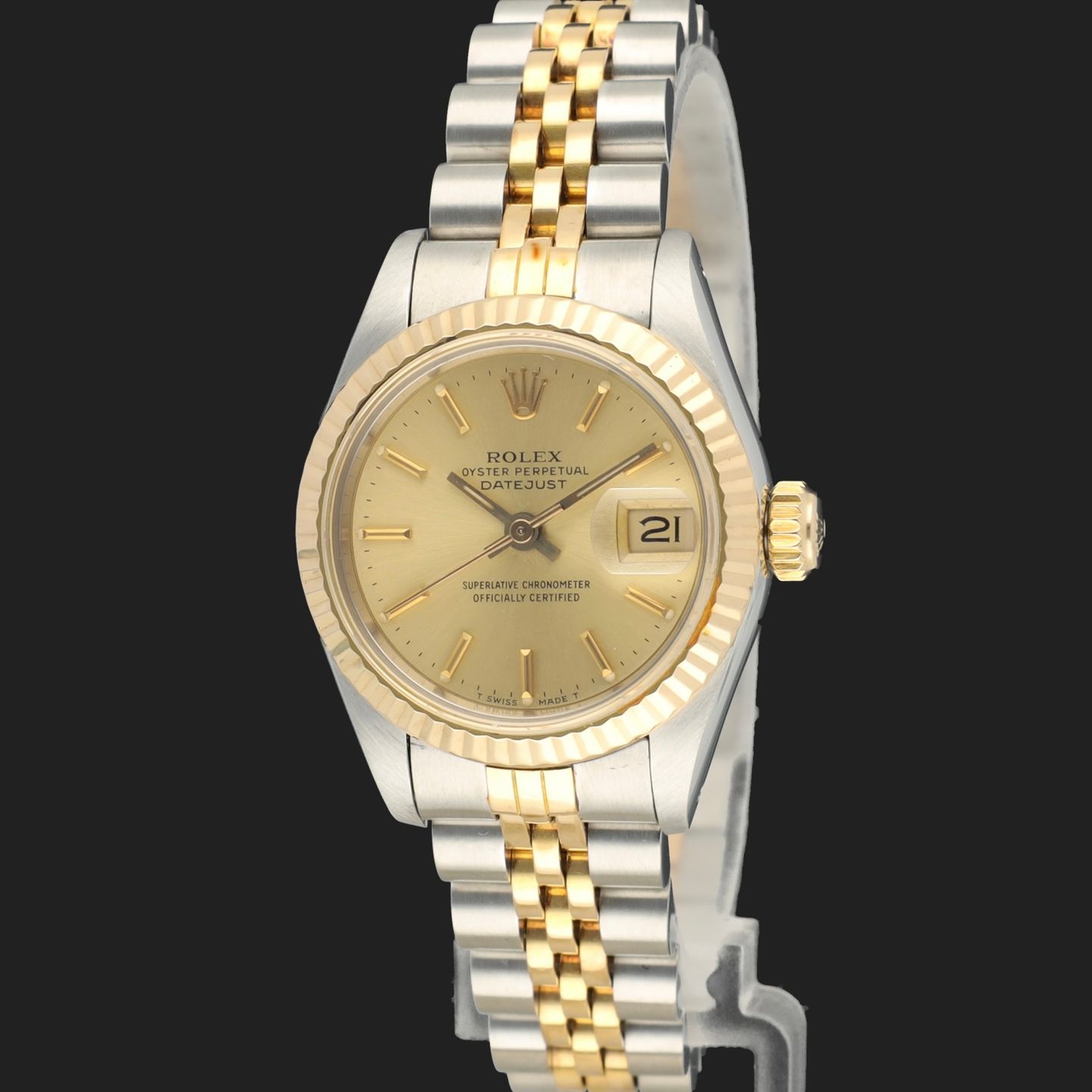Rolex Lady-Datejust 69173 (1988) - 26 mm Gold/Steel case (1/8)