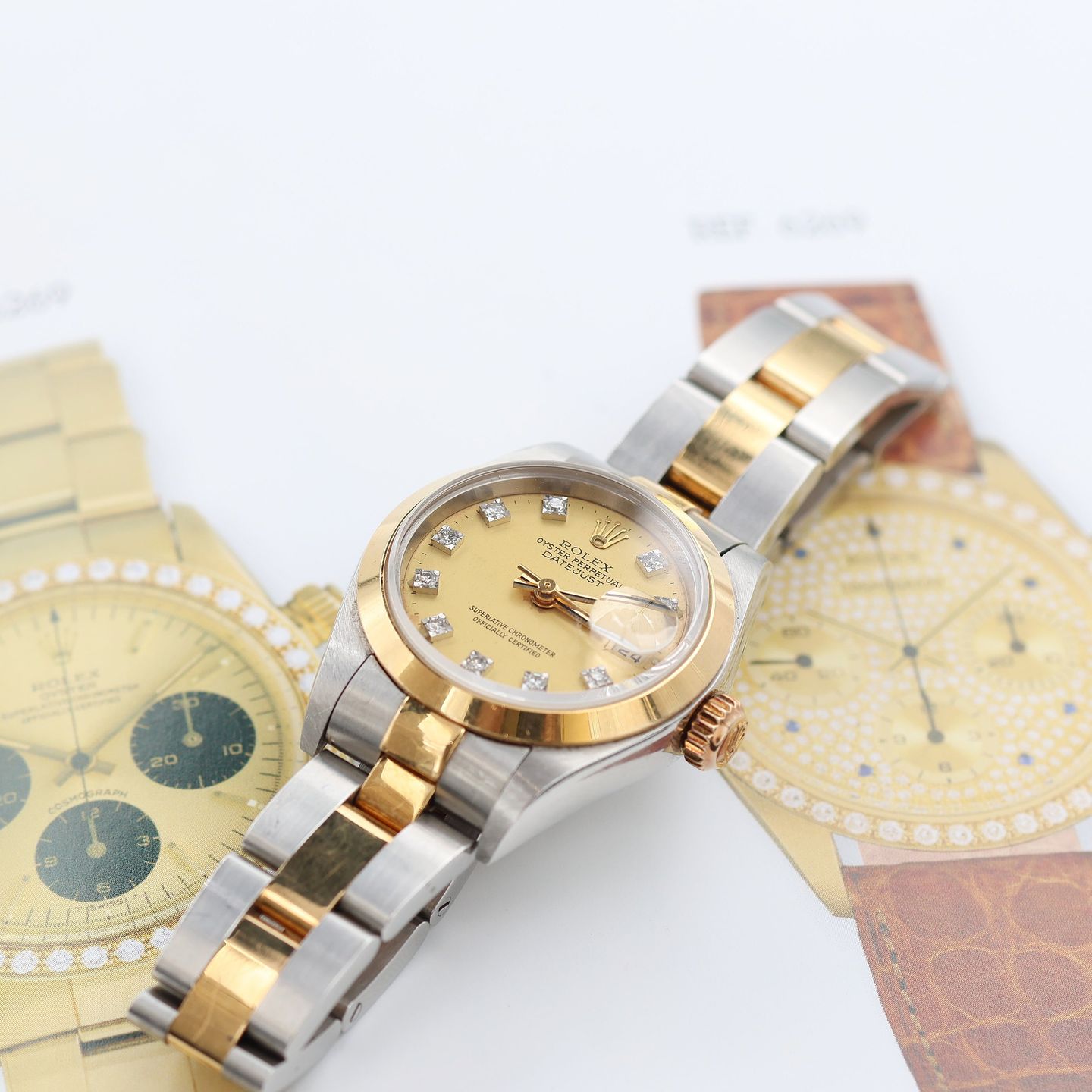 Rolex Lady-Datejust 69163 (Onbekend (willekeurig serienummer)) - 26mm Goud/Staal (2/8)