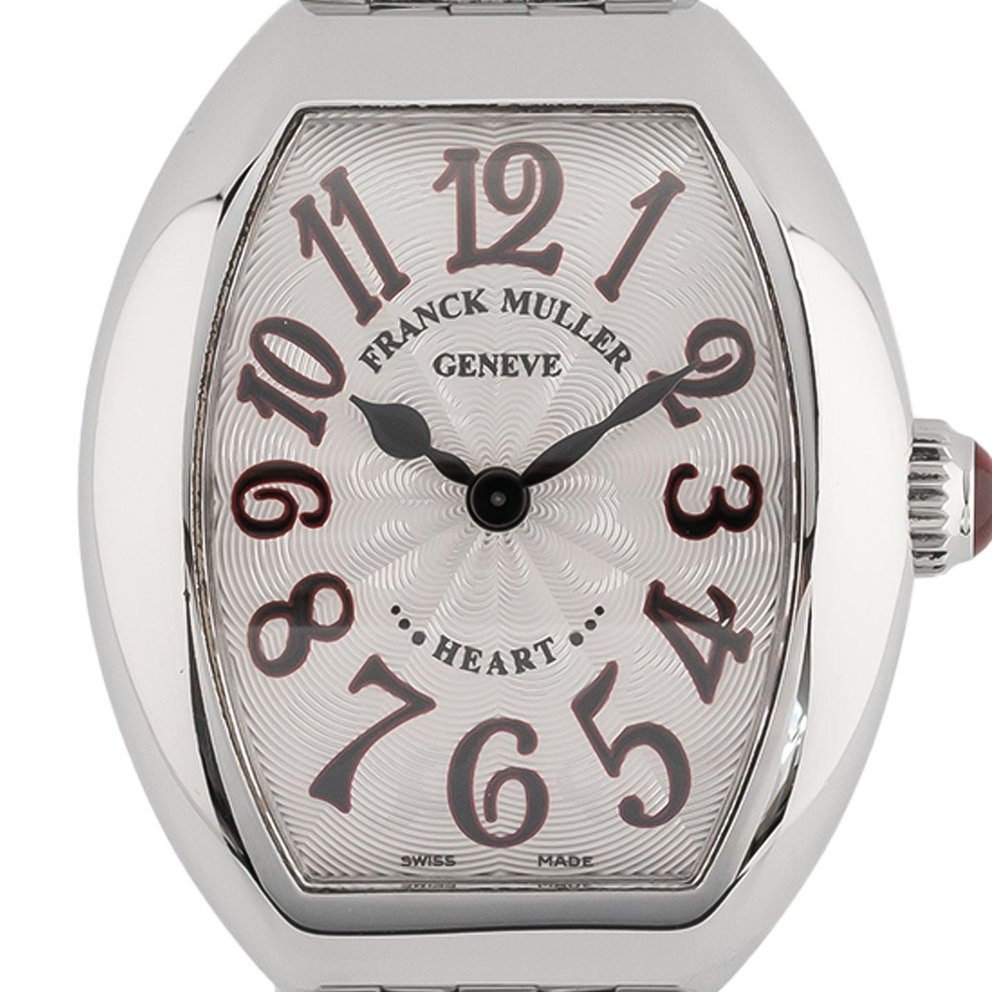 Franck Muller Heart 5002 SQZJA (Unknown (random serial)) - Silver dial 31 mm Steel case (2/4)