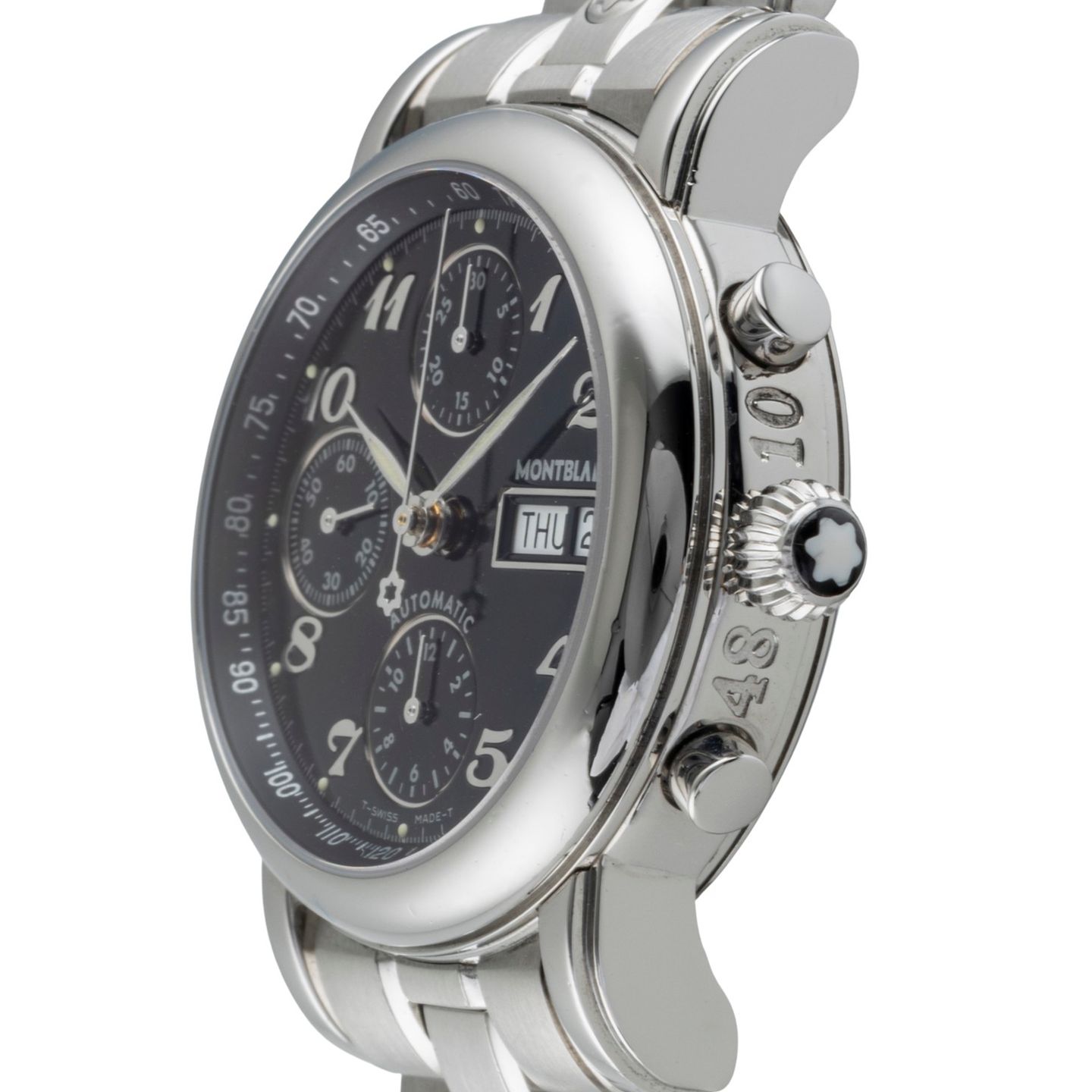 Montblanc Star 7016 (2005) - 39mm Staal (6/8)