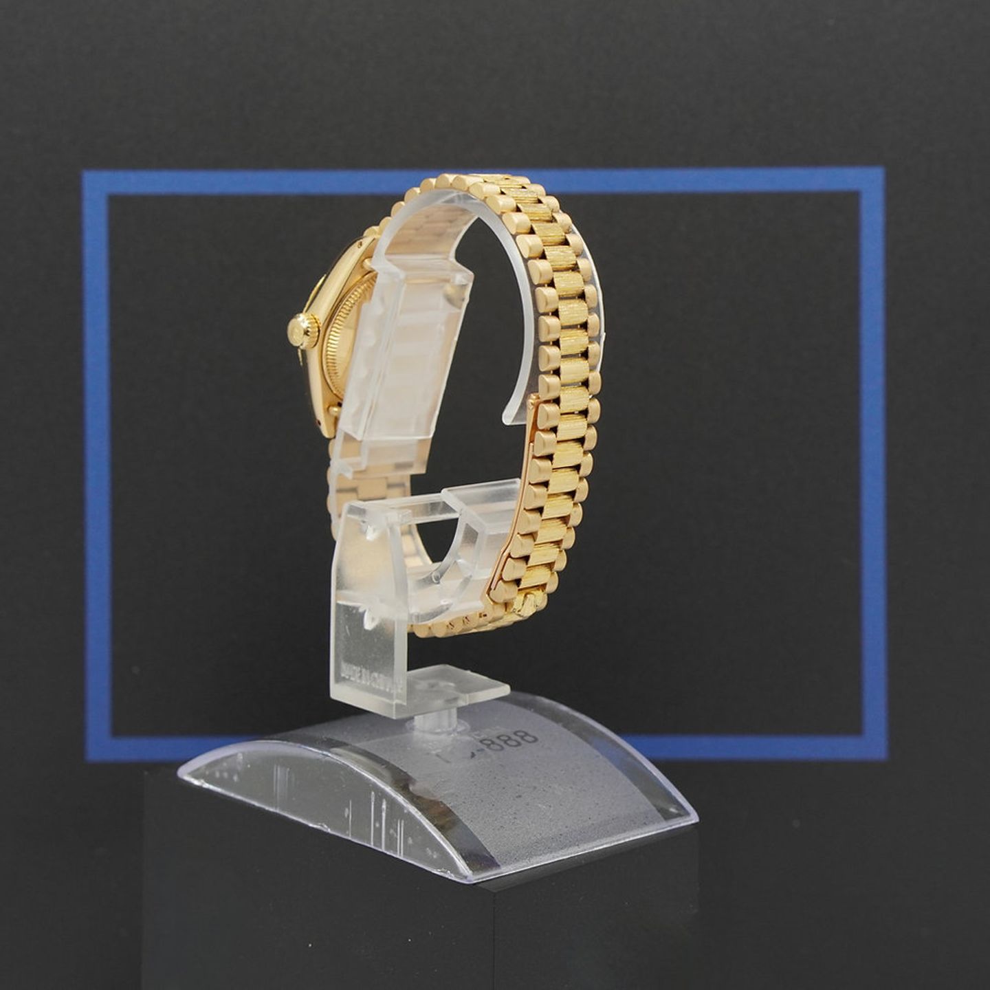 Rolex Lady-Datejust 6927 (1973) - Gold dial 26 mm Yellow Gold case (5/8)