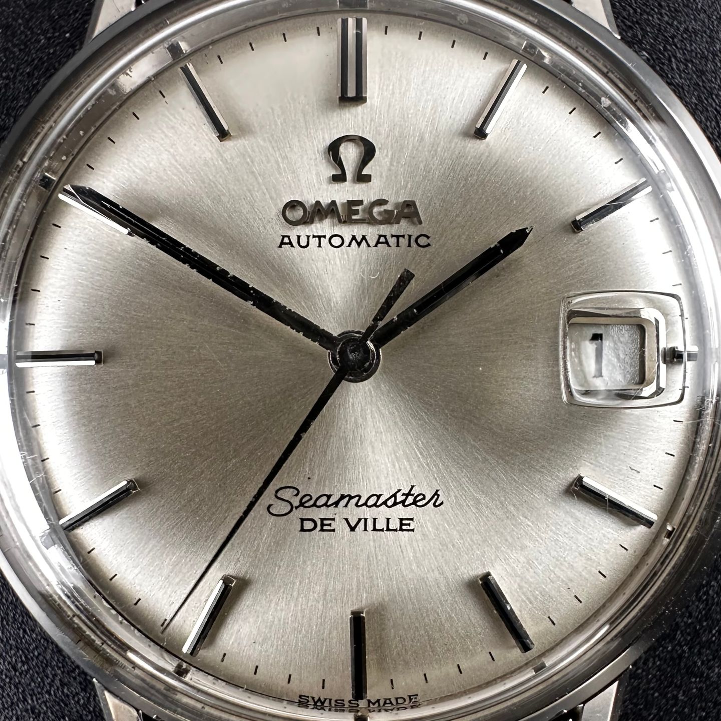 Omega Seamaster 166.020 (1967) - Wit wijzerplaat 34mm Staal (8/8)