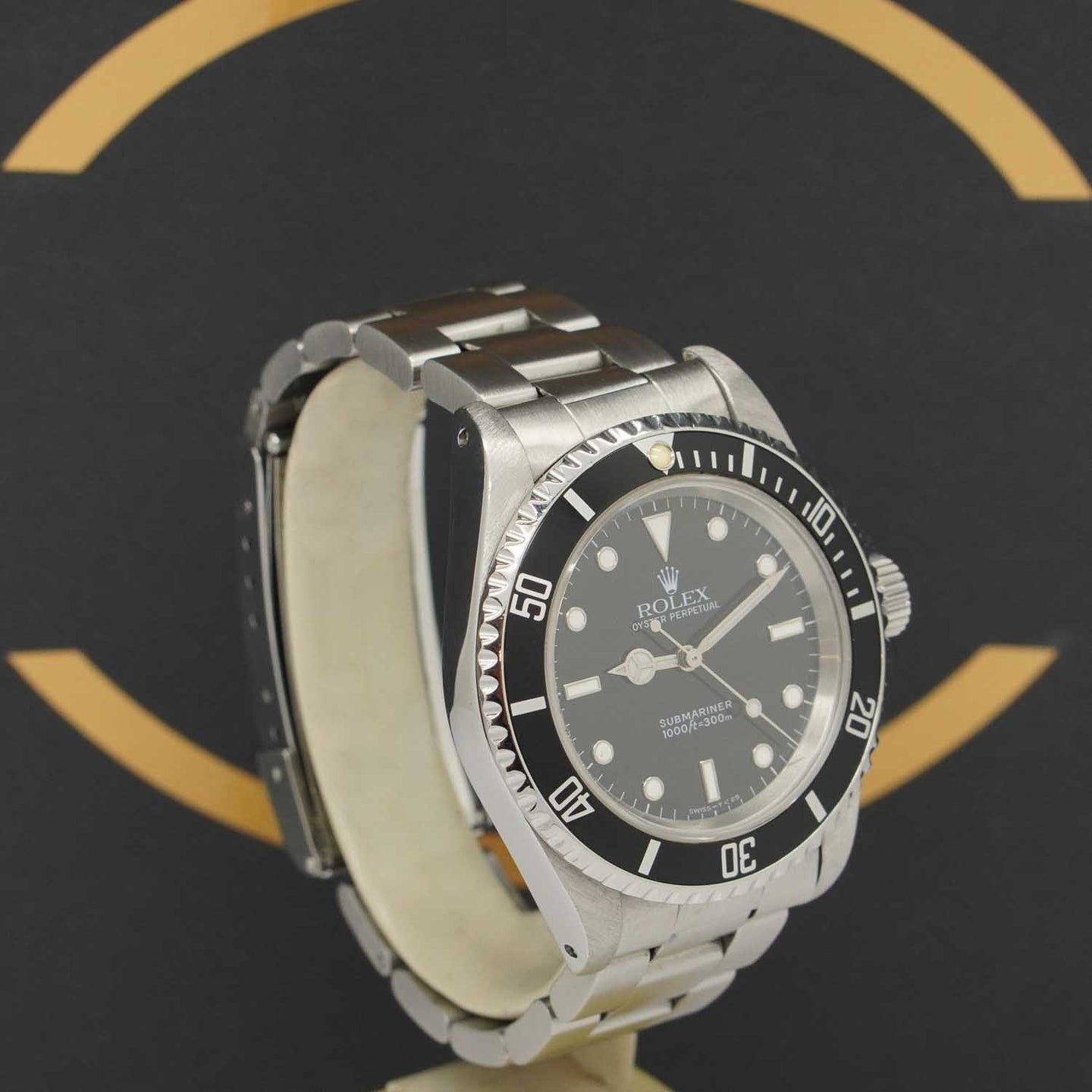 Rolex Submariner No Date 14060 (1994) - Zwart wijzerplaat 40mm Staal (2/7)