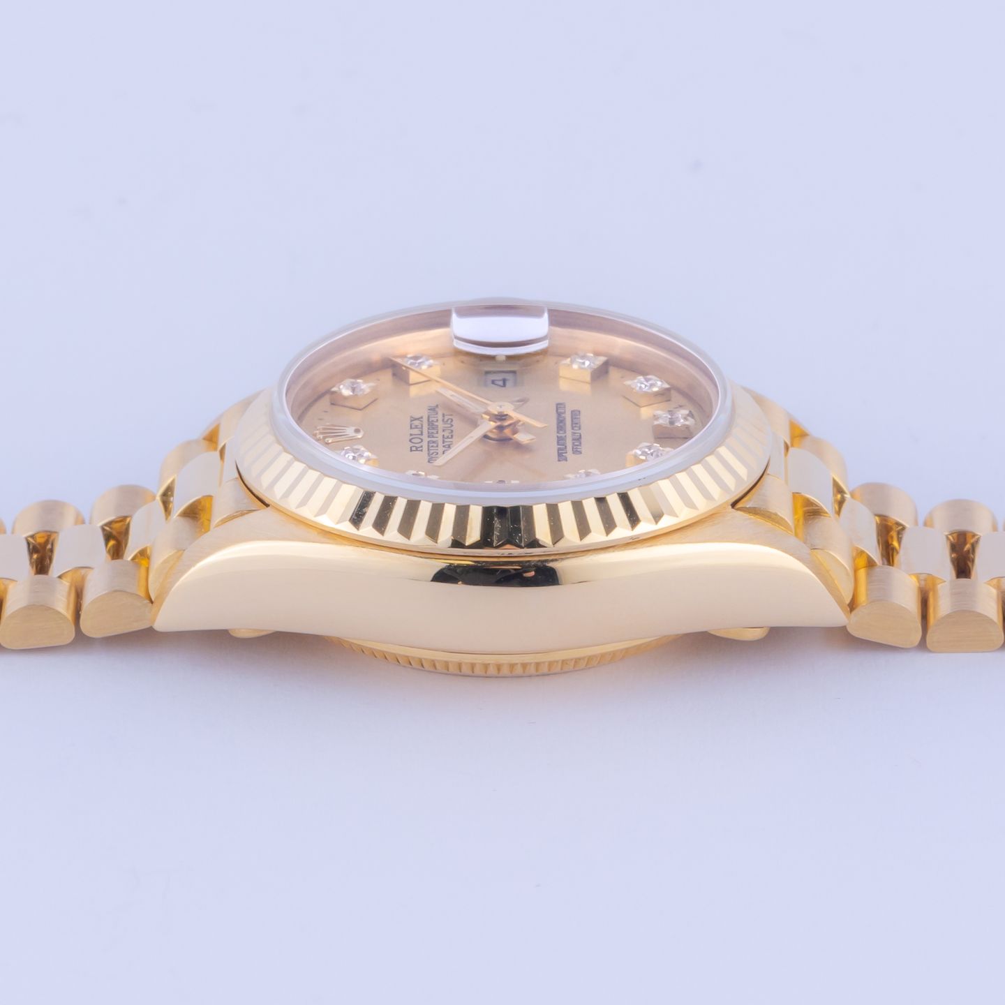 Rolex Lady-Datejust 69178 (1990) - 26 mm Yellow Gold case (5/8)