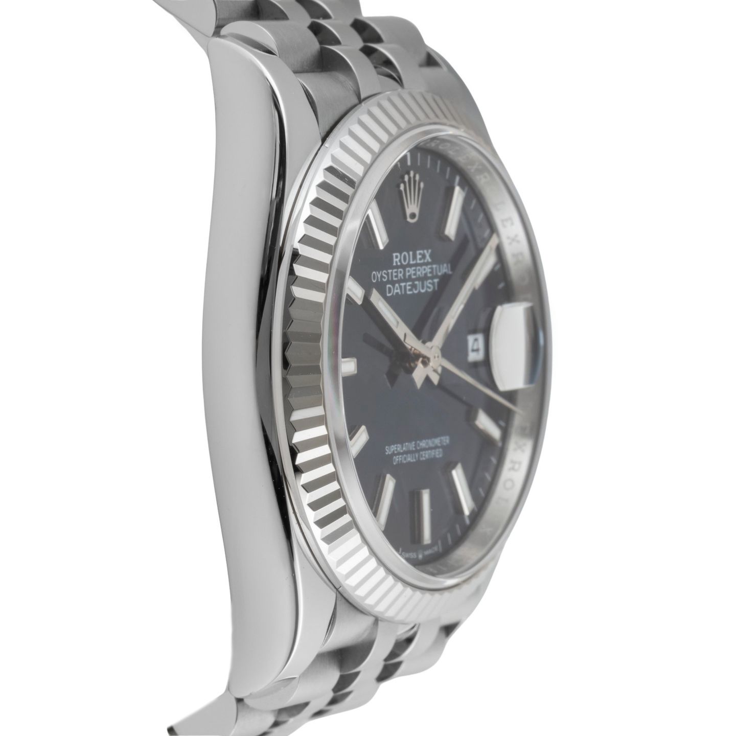 Rolex Datejust 36 126234 (Unknown (random serial)) - Blue dial 36 mm Steel case (7/8)