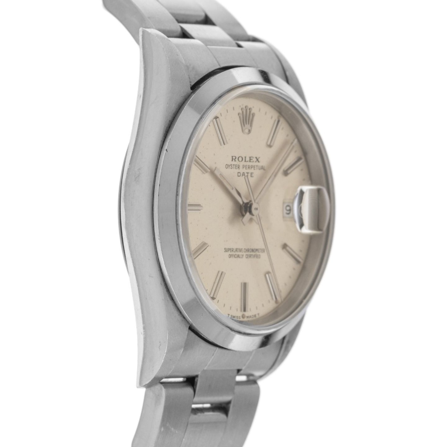 Rolex Oyster Perpetual Date 15200 (1993) - 34mm Staal (5/7)