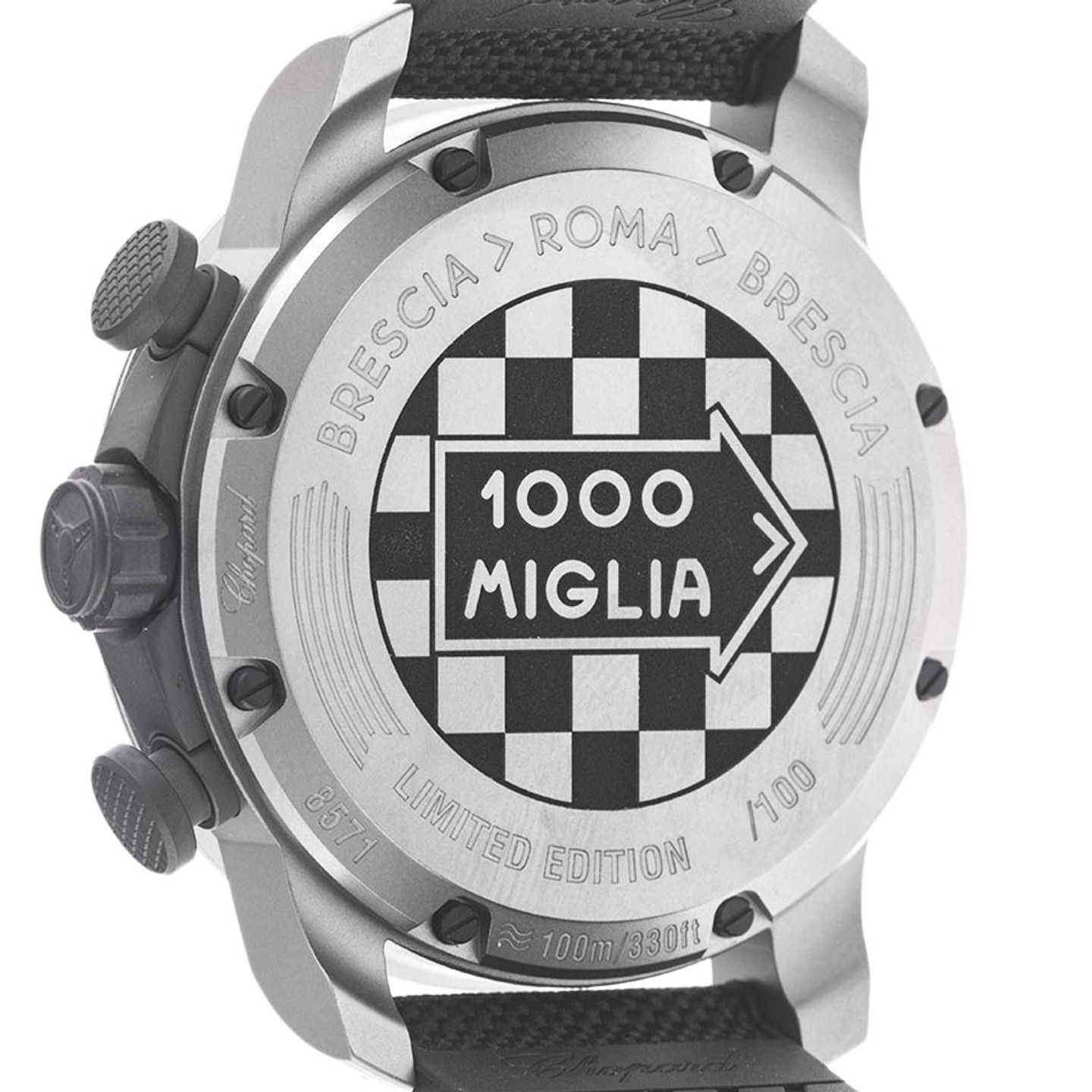 Chopard Mille Miglia 168571-3019 (2024) - Grijs wijzerplaat 44mm Titanium (6/7)