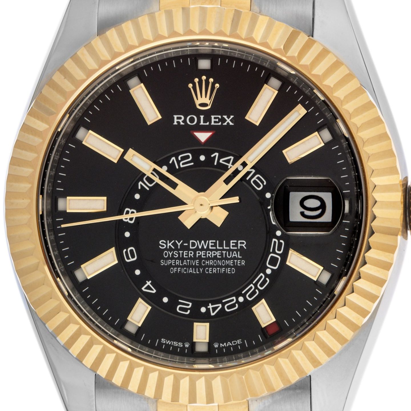 Rolex Sky-Dweller 326933 (2025) - 42 mm Gold/Steel case (1/7)