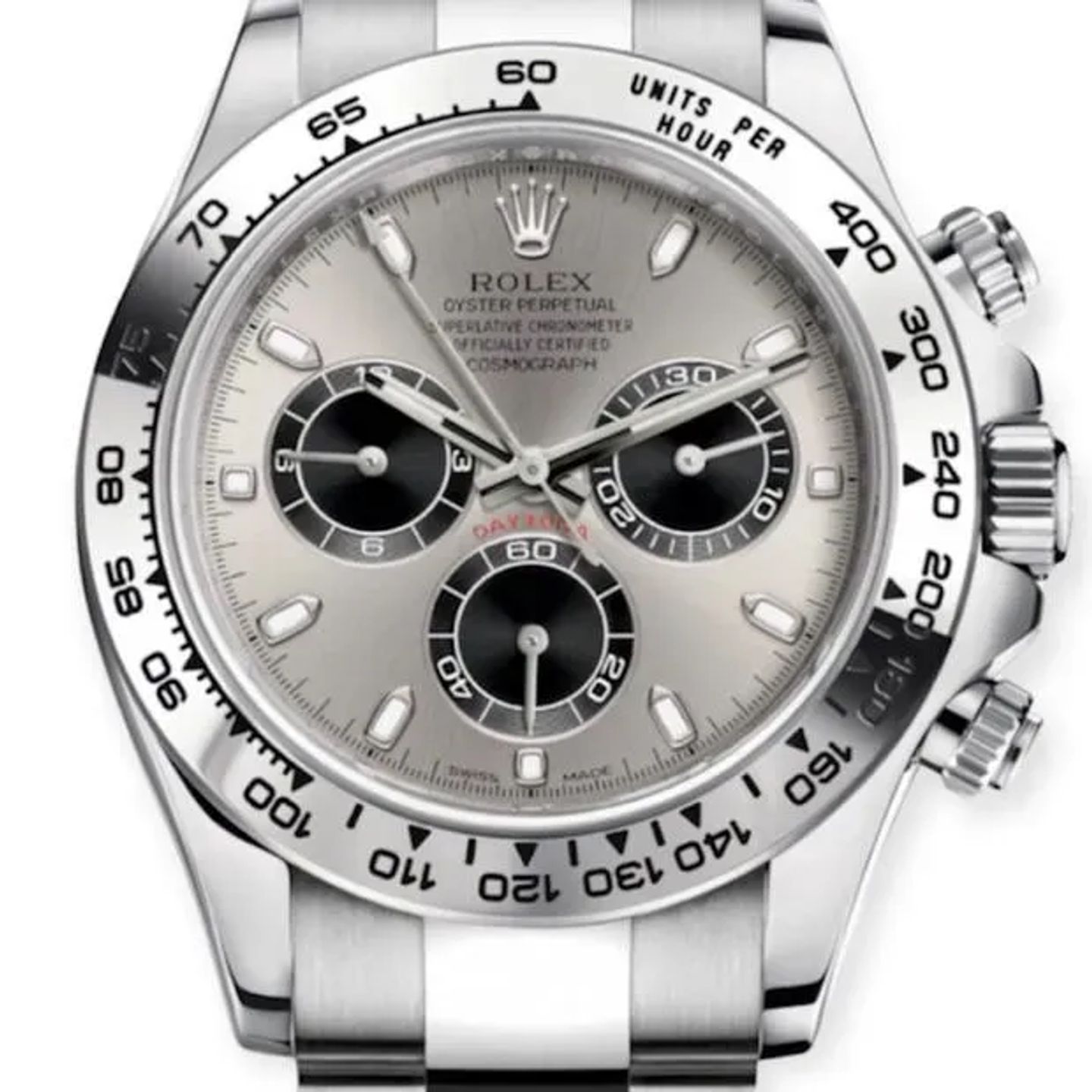 Rolex Daytona 116509 (2023) - Silver dial 40 mm White Gold case (3/6)