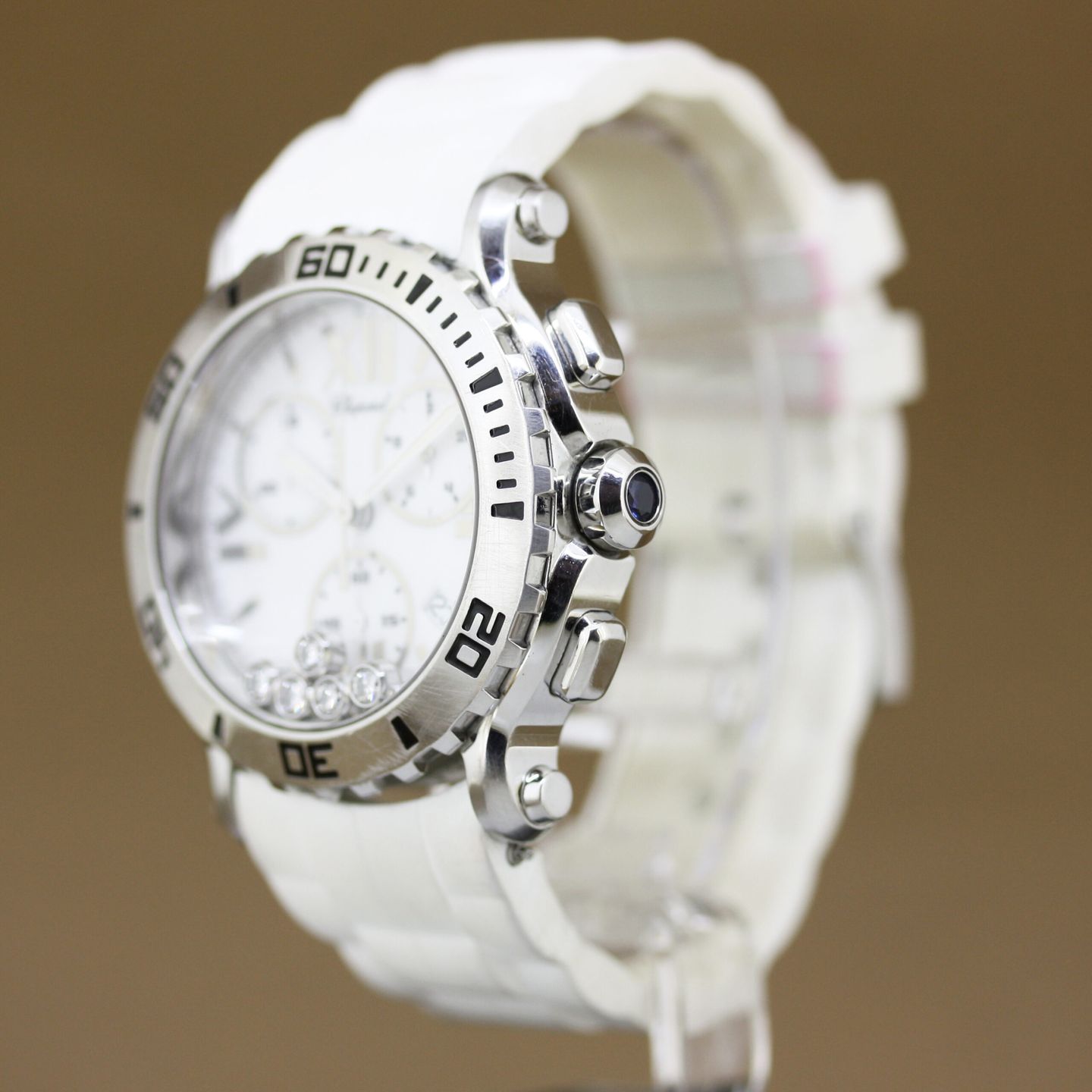 Chopard Happy Sport 288499 (2020) - White dial 42 mm Steel case (5/8)