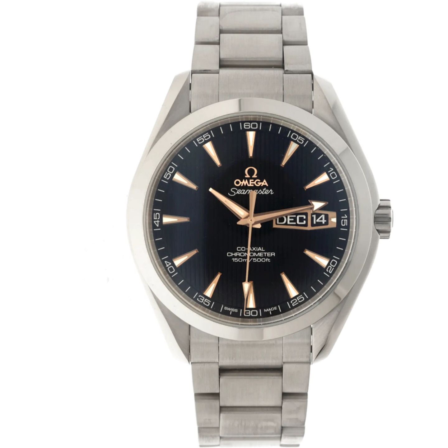 Omega Seamaster Aqua Terra 231.50.43.22.01.001 (2011) - Grey dial 43 mm White Gold case (1/4)