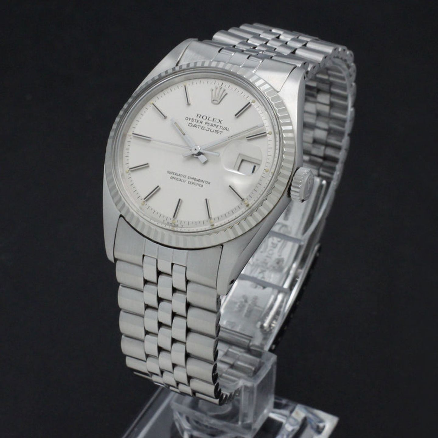 Rolex Datejust 1601 (1972) - Silver dial 36 mm Steel case (2/7)