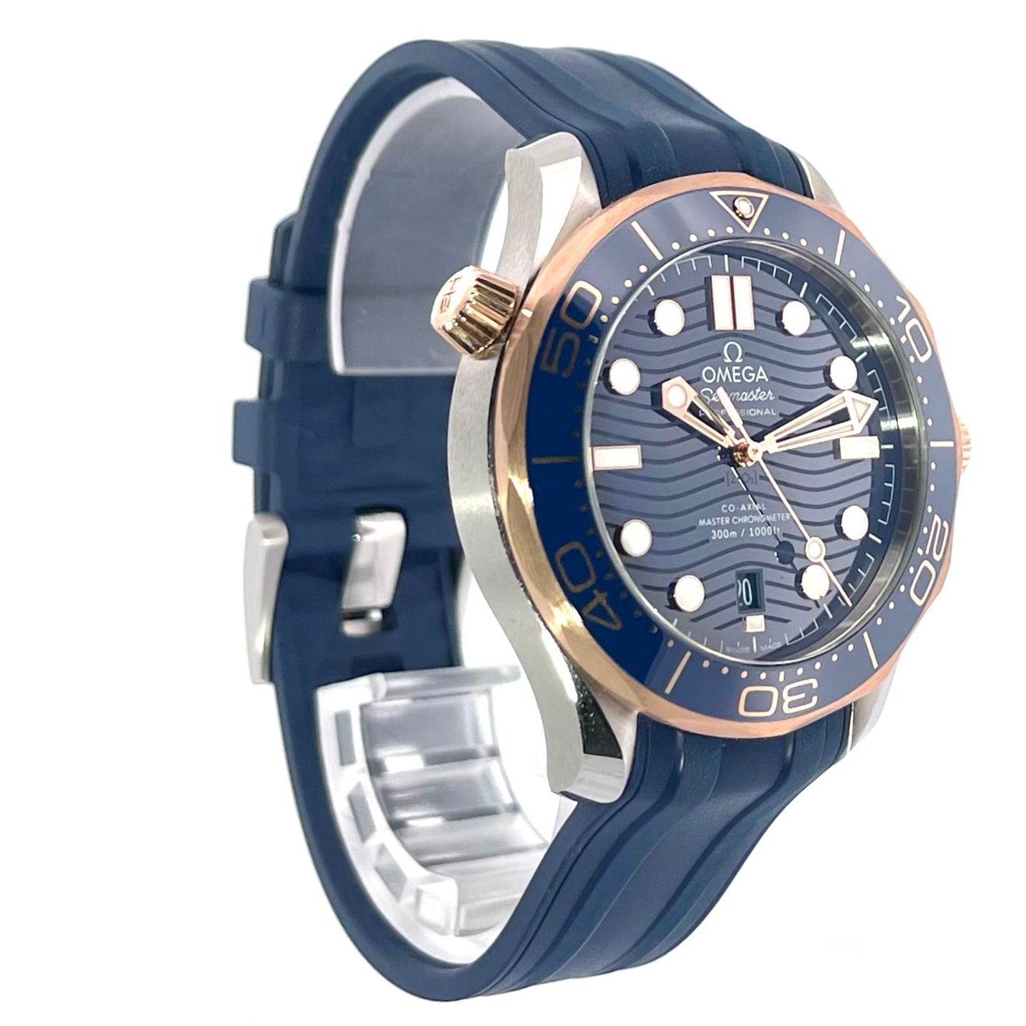 Omega Seamaster Diver 300 M 210.22.42.20.03.002 (2023) - Blauw wijzerplaat 42mm Staal (3/7)