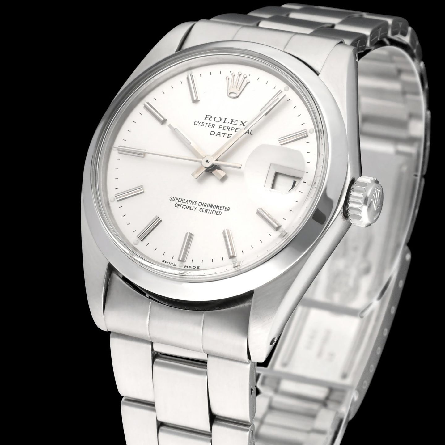 Rolex Oyster Perpetual Date 1500 (1974) - 34 mm Steel case (6/7)