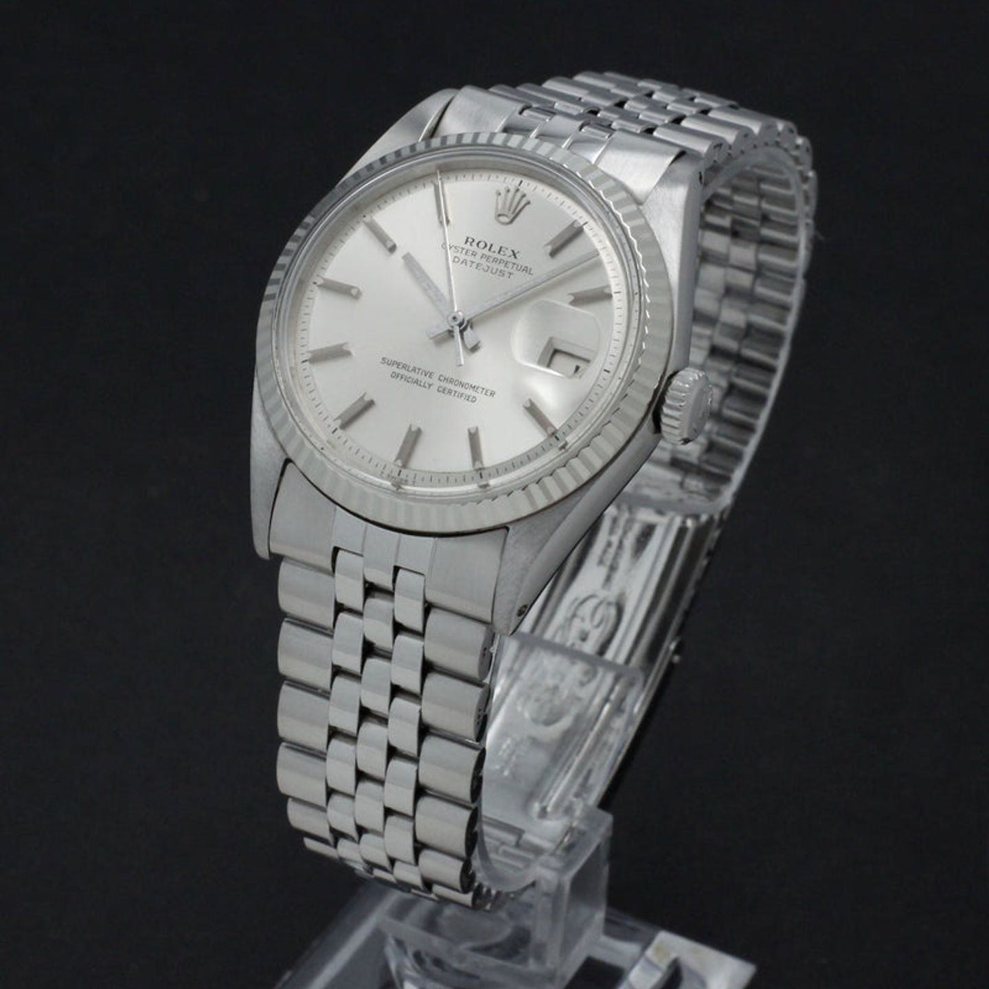 Rolex Datejust 1601 (1970) - Silver dial 36 mm Steel case (2/7)