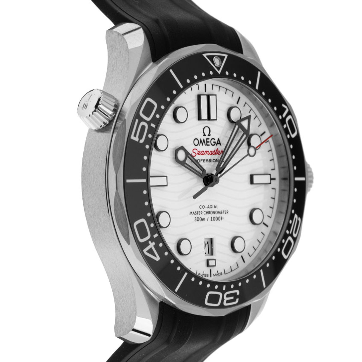 Omega Seamaster Diver 300 M 210.30.42.20.04.001 (2025) - White dial 42 mm Steel case (5/7)