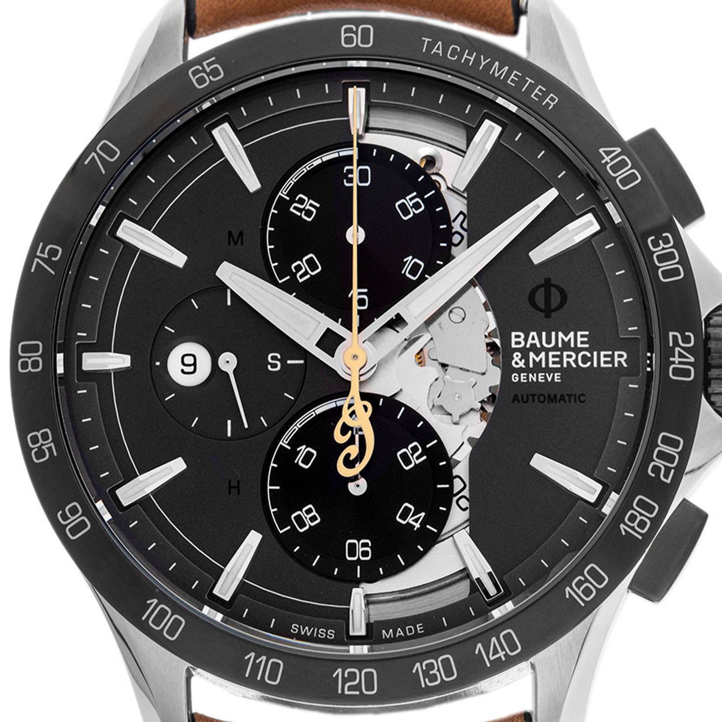 Baume & Mercier Clifton M0A10402 (2025) - Grijs wijzerplaat 44mm Staal (1/7)