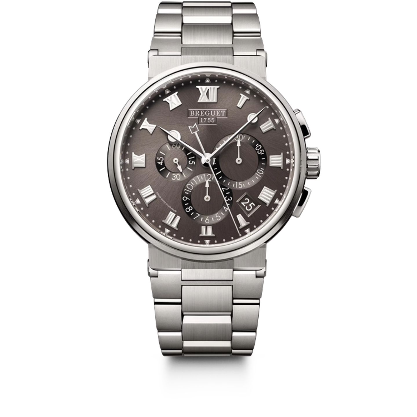 Breguet Marine 5527TI/G2/TW0 (2026) - Grijs wijzerplaat 42mm Titanium (1/1)