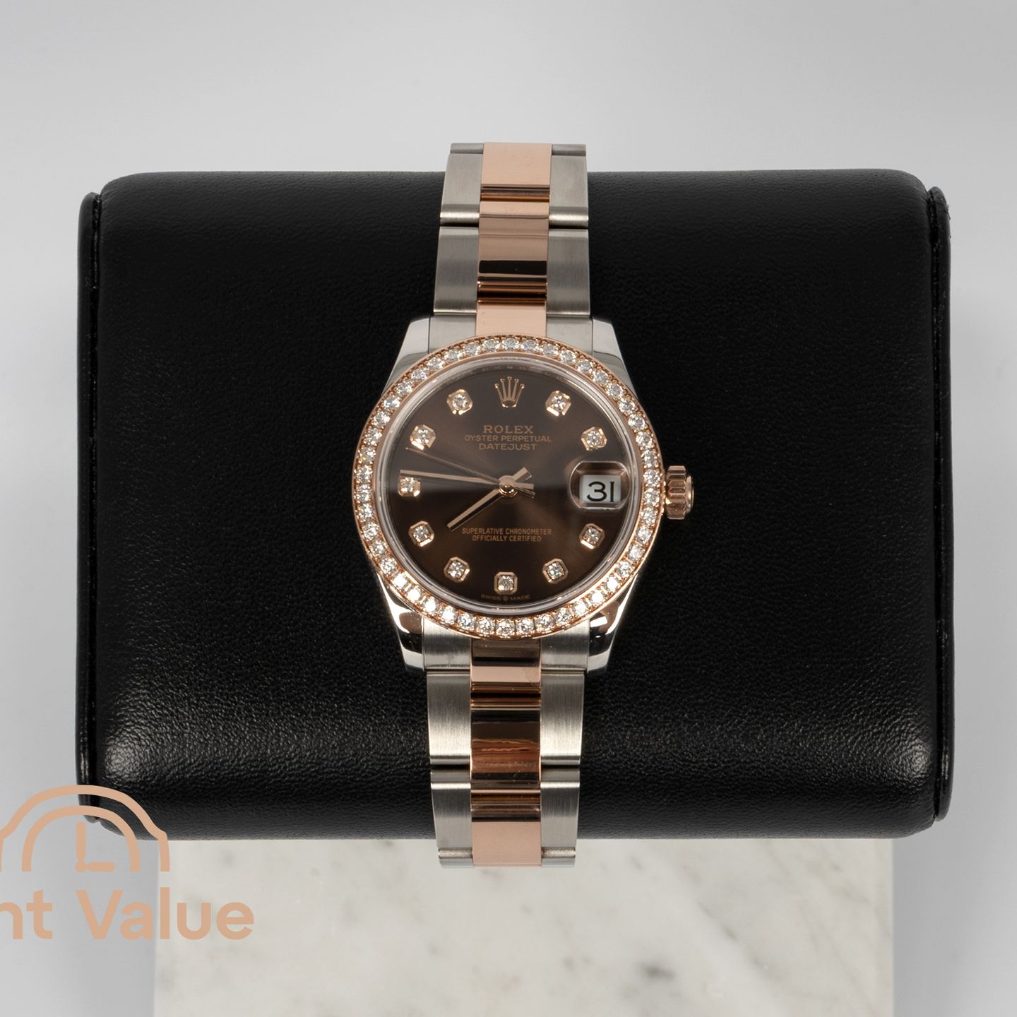 Rolex Datejust 31 278381RBR (2020) - 31mm Goud/Staal (1/6)