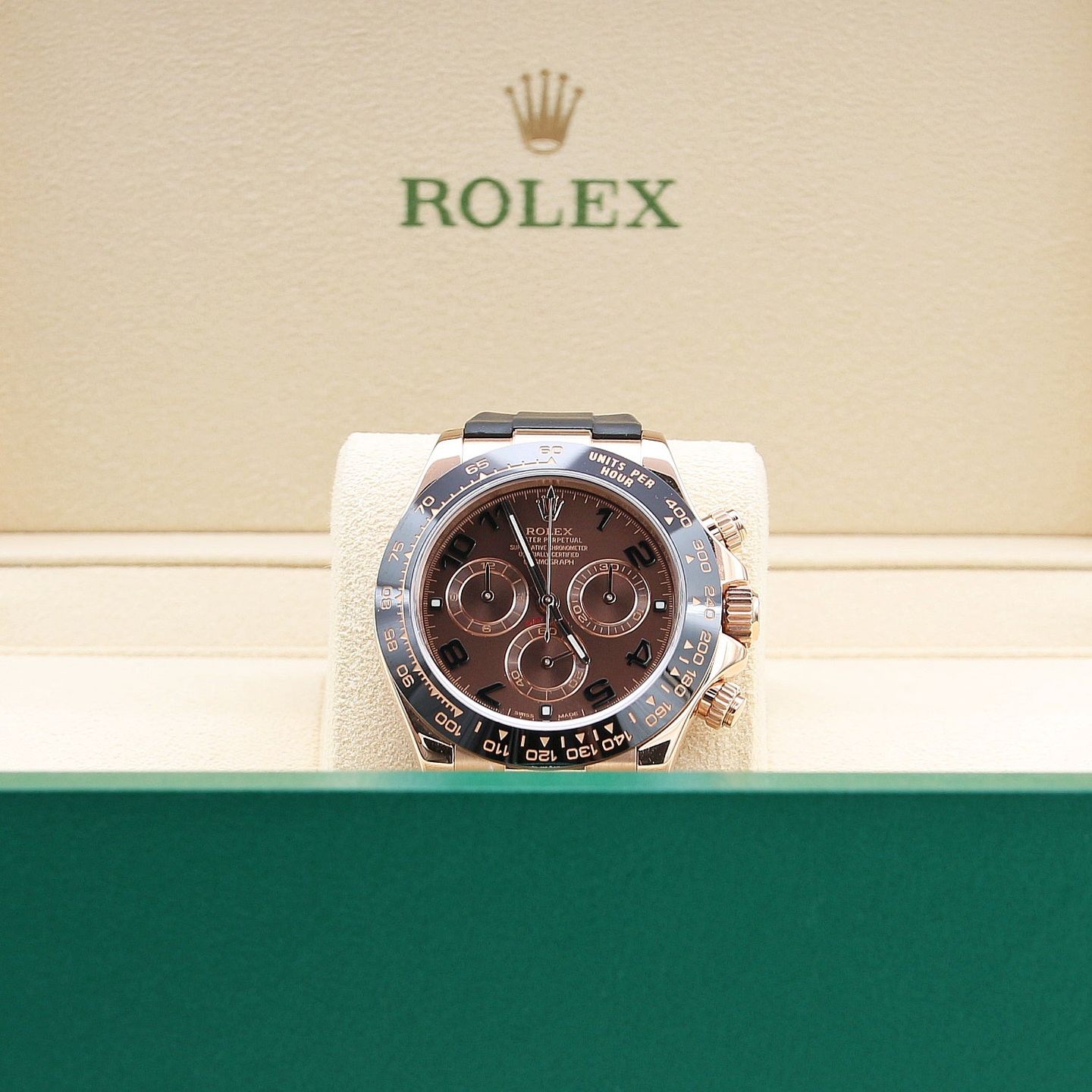 Rolex Daytona 116515LN (2016) - Silver dial 40 mm Rose Gold case (3/8)