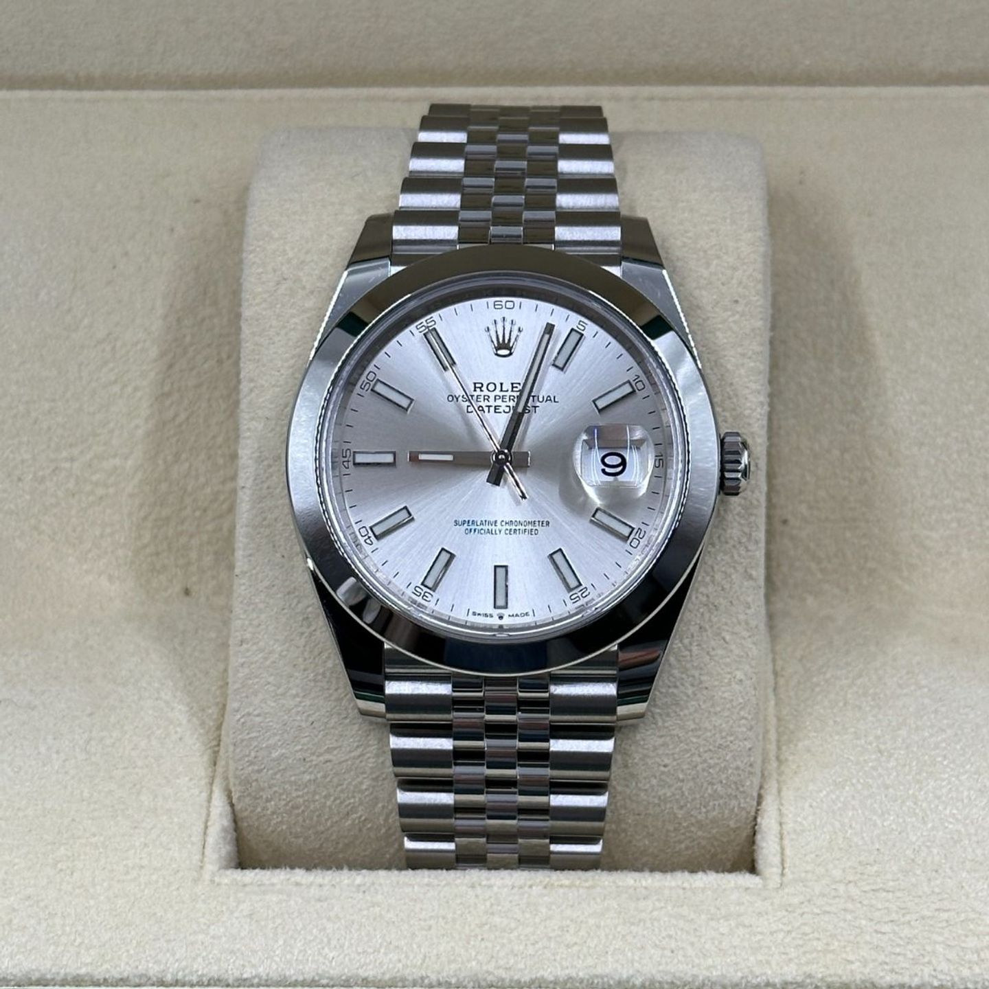 Rolex Datejust 36 126200 (2024) - Silver dial 36 mm Steel case (5/8)