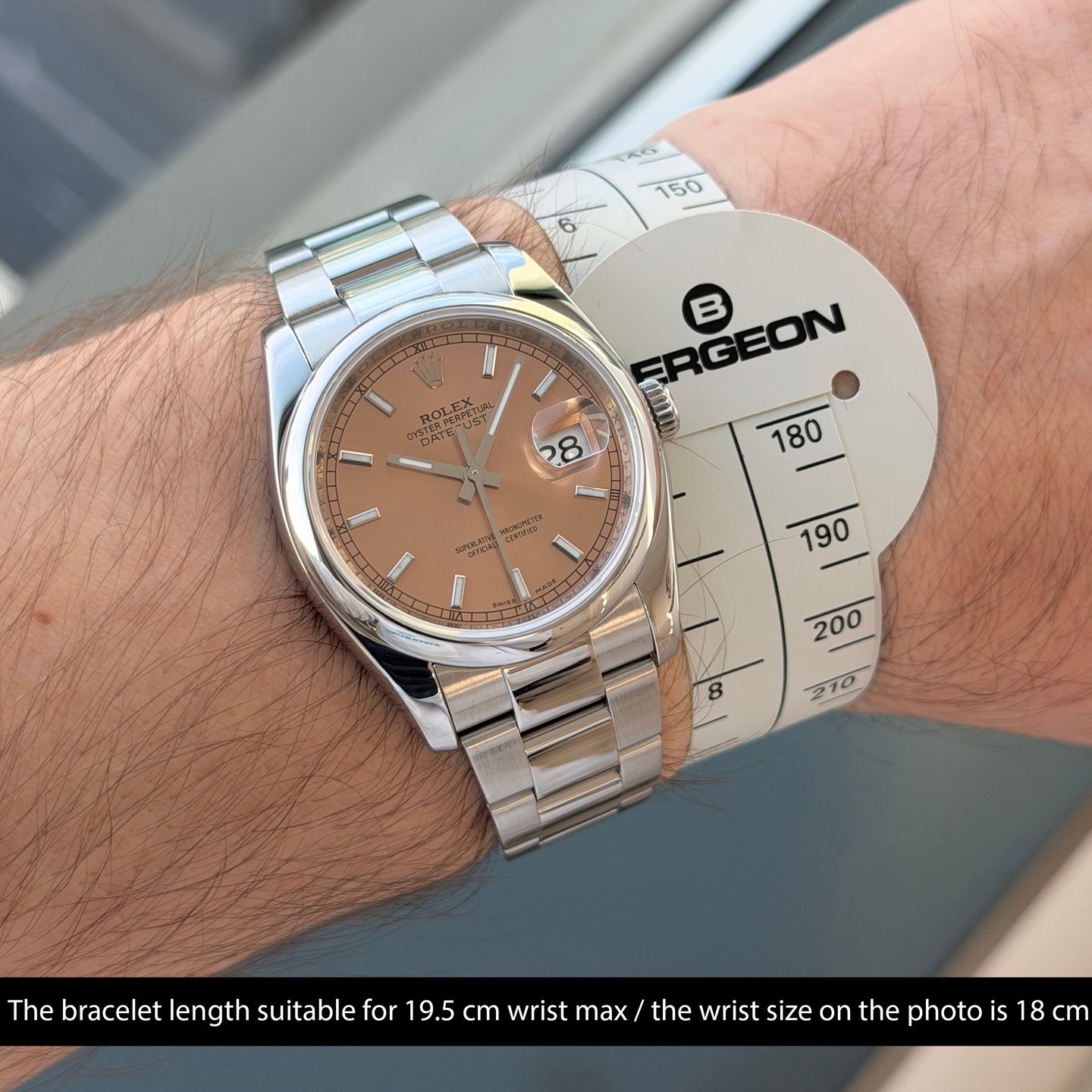 Rolex Datejust 36 116200 (2011) - 36mm Staal (2/8)