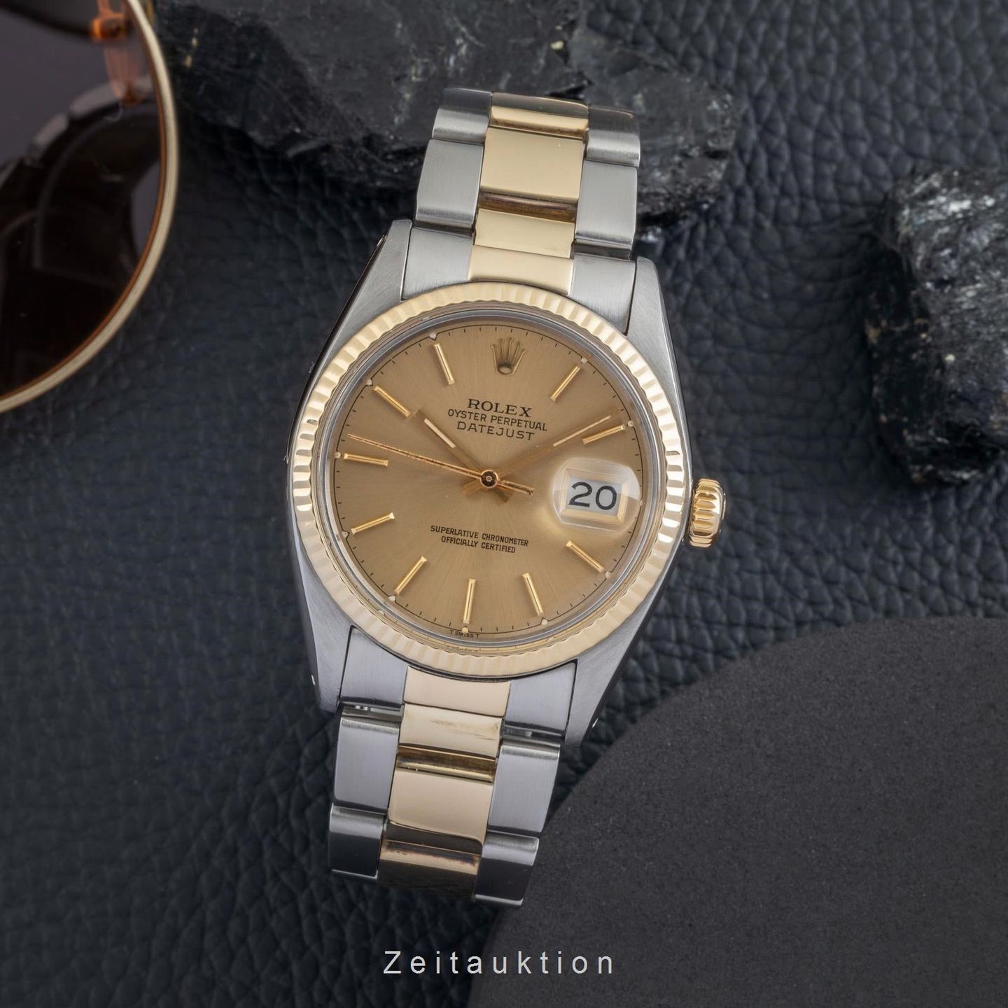 Rolex Datejust 36 16013 (1978) - 36mm Goud/Staal (3/8)
