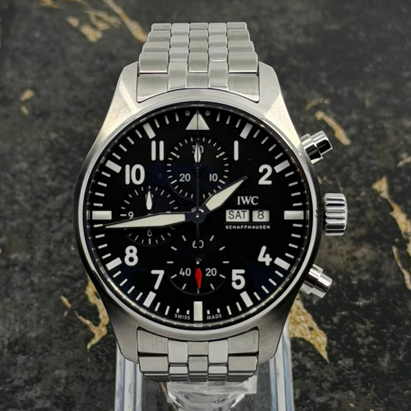 IWC Pilot Chronograph IW378002 (2026) - 43mm Staal (2/8)