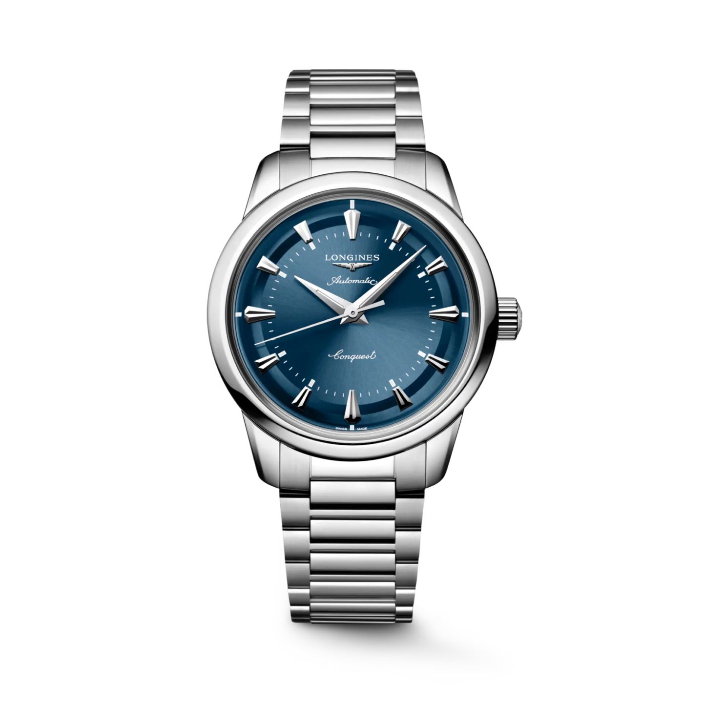 Longines Conquest Heritage L1.649.4.92.6 (2025) - Blue dial 38 mm Steel case (1/1)