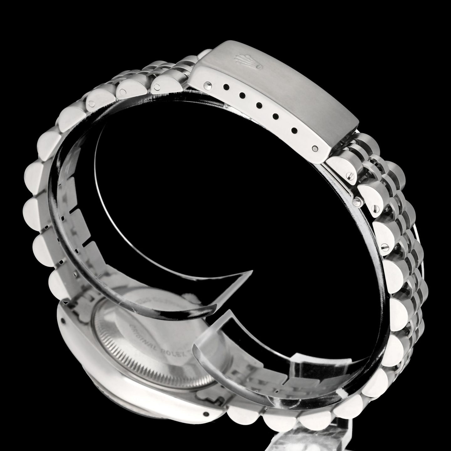 Rolex Lady-Datejust 69174 (1995) - Zilver wijzerplaat 26mm Staal (8/8)