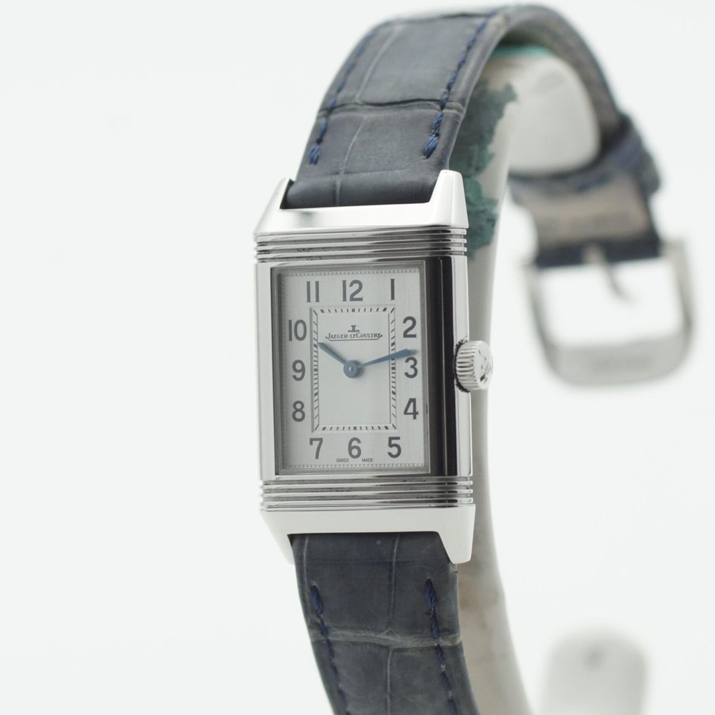 Jaeger-LeCoultre Reverso Classic Small Q2618540 (2006) - Zilver wijzerplaat 21mm Staal (8/8)