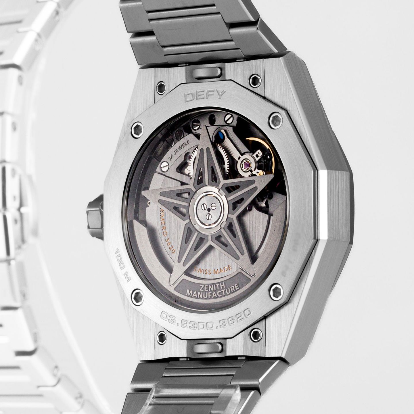 Zenith Defy Skyline 03.9300.3620/15.I001 (2025) - Blue dial 41 mm Steel case (3/5)