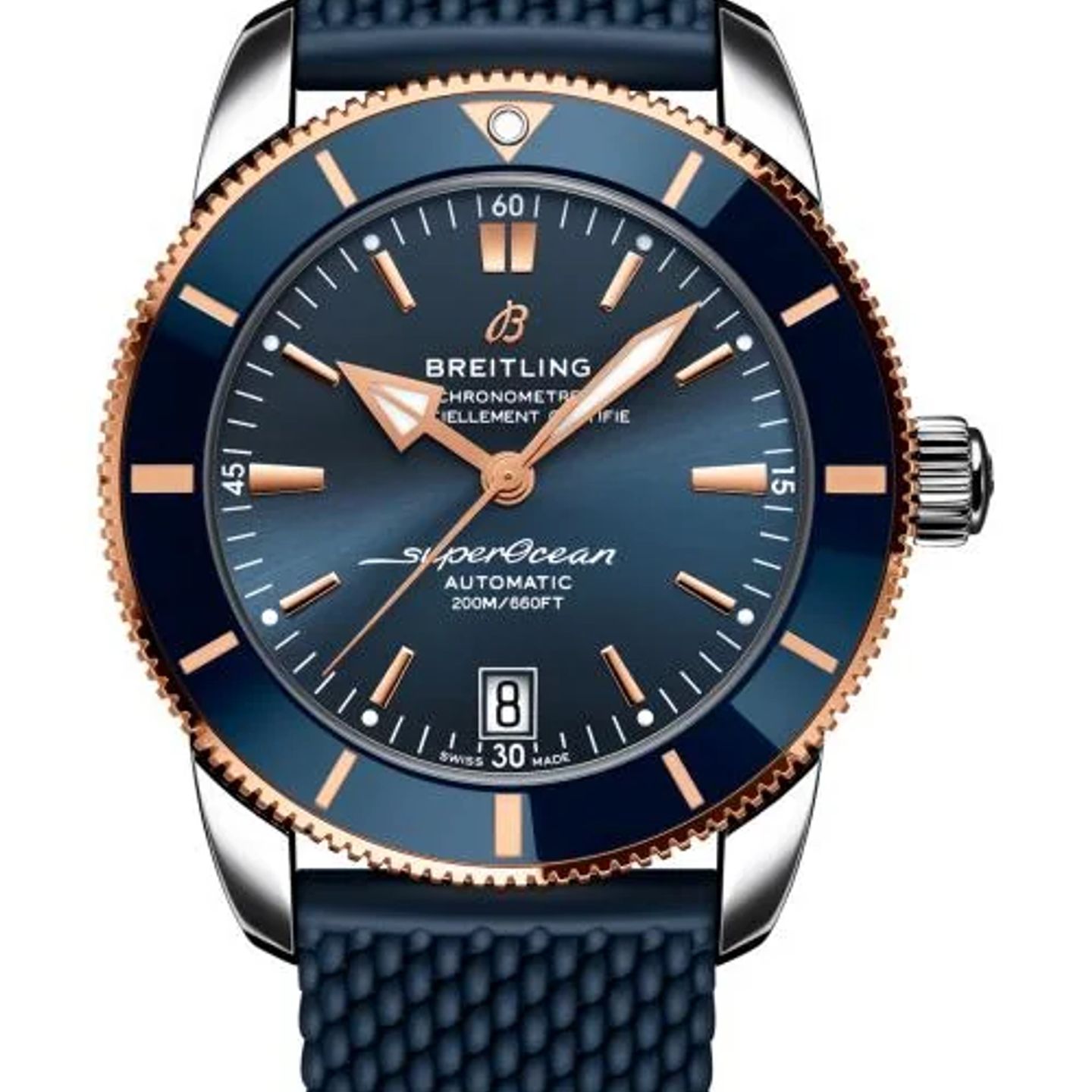 Breitling Superocean Heritage UB2010161C1S1 (2026) - Blauw wijzerplaat 42mm Staal (1/1)