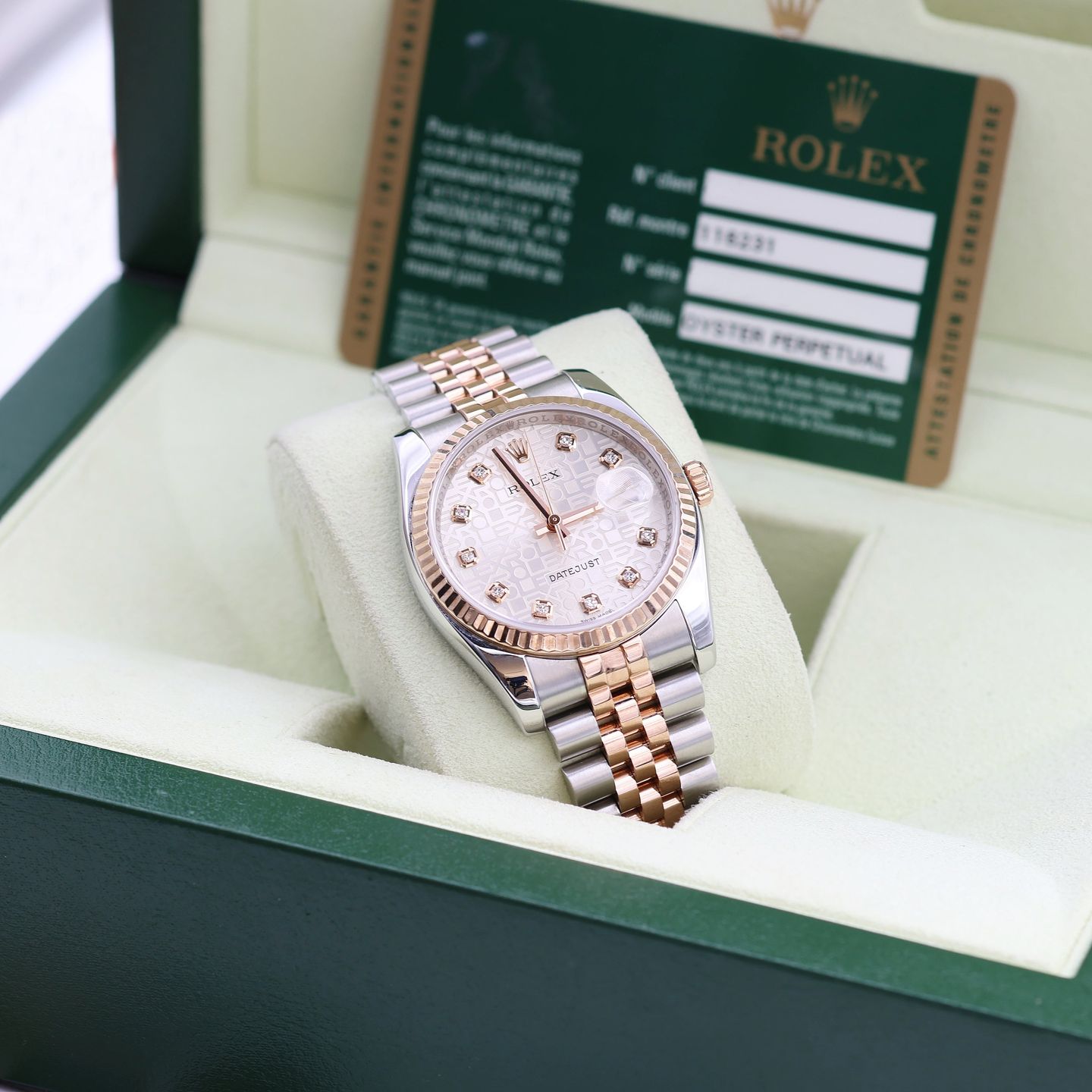 Rolex Datejust 36 116231 (Unknown (random serial)) - 36 mm Gold/Steel case (3/8)