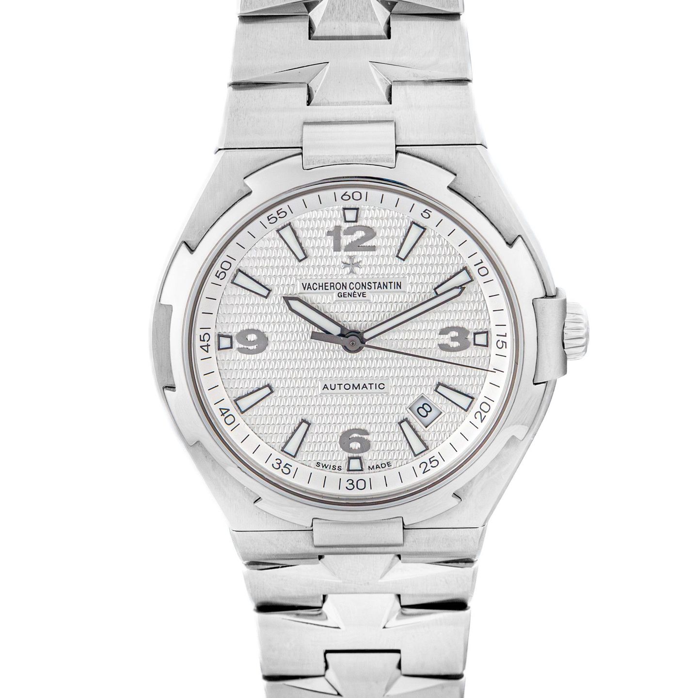 Vacheron Constantin Overseas 47040/B01A-9093 (Unknown (random serial)) - Silver dial 43 mm Steel case (1/6)