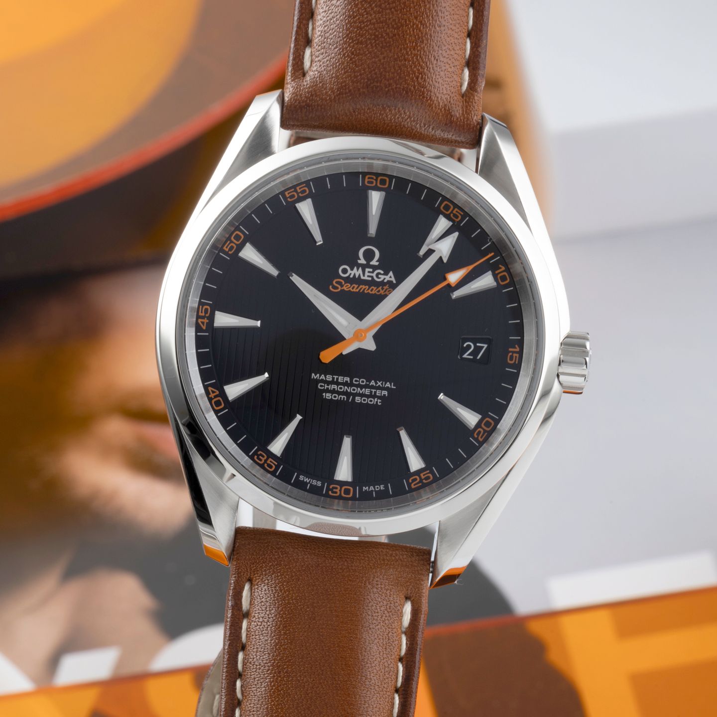 Omega Seamaster Aqua Terra 231.12.42.21.01.002 (Onbekend (willekeurig serienummer)) - Zwart wijzerplaat 42mm Staal (3/8)