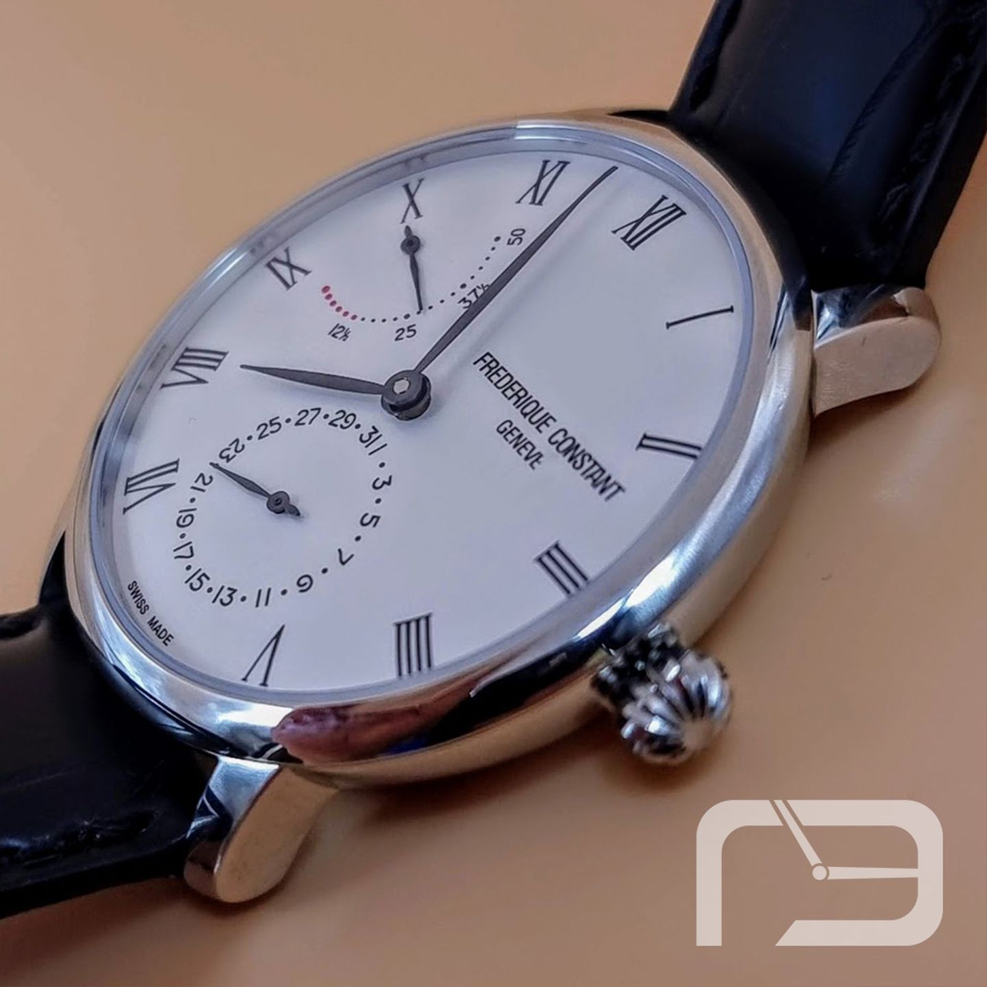 Frederique Constant Manufacture Slimline FC-723WR3S6 (2024) - Silver dial 40 mm Steel case (4/8)