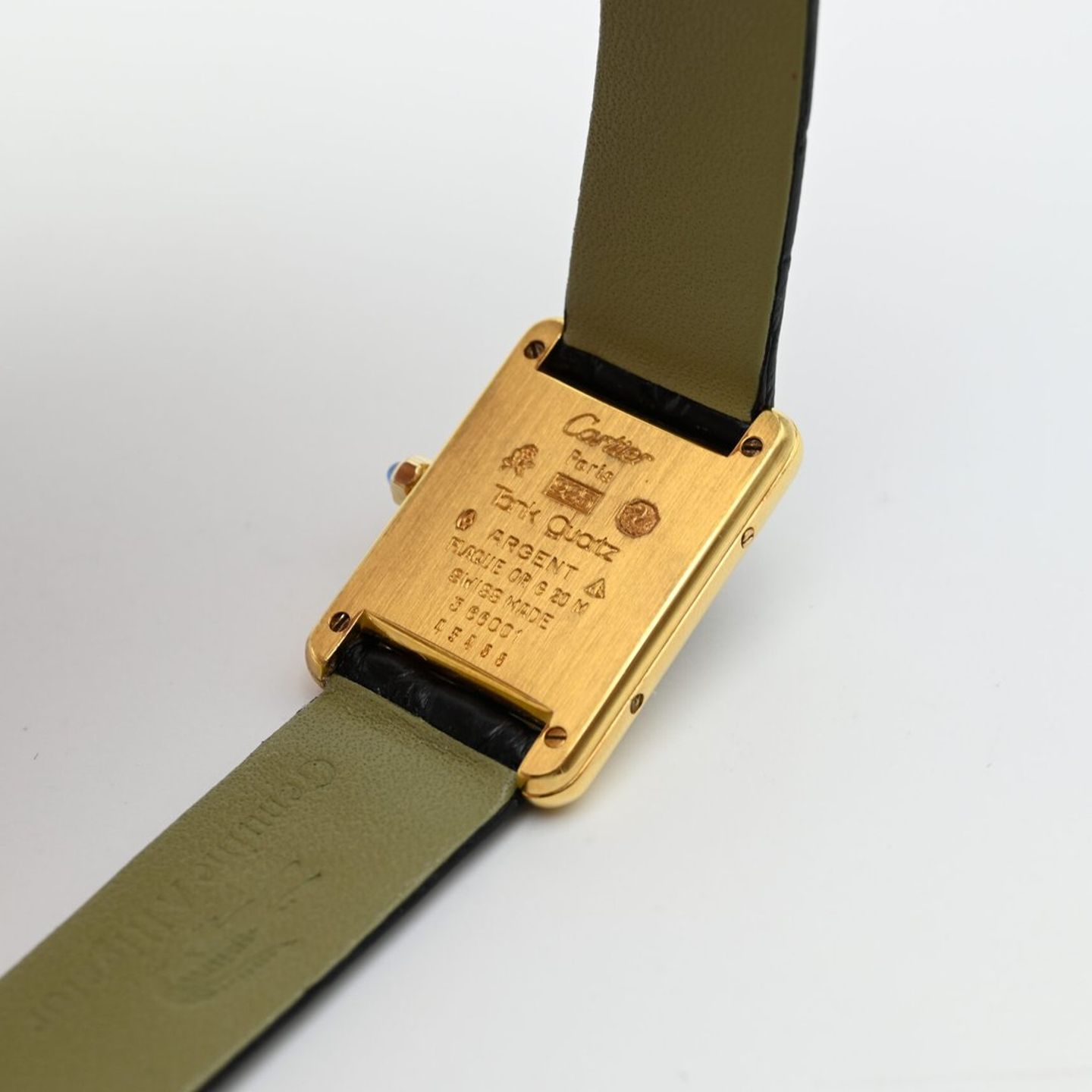 Cartier Tank Vermeil 366001 - (7/8)