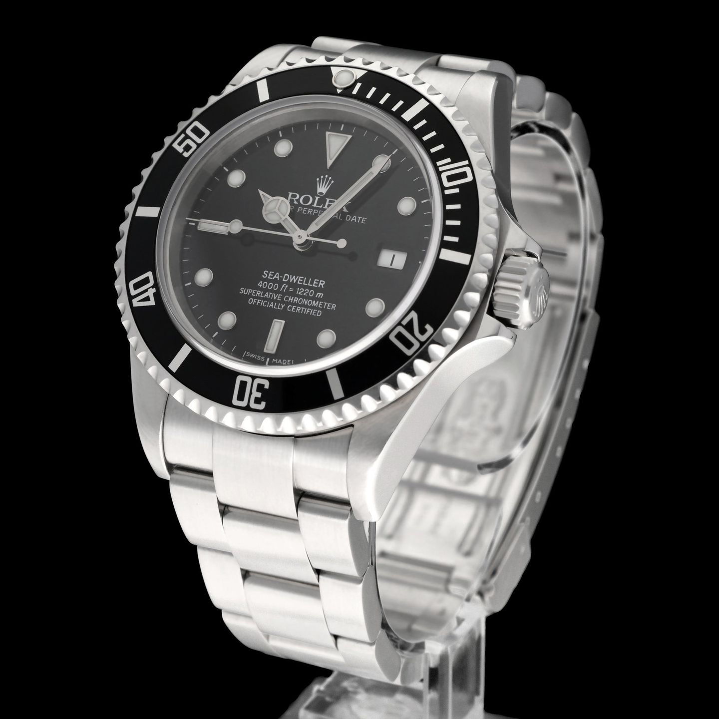 Rolex Sea-Dweller 4000 16600 (2007) - Black dial 40 mm Steel case (2/8)