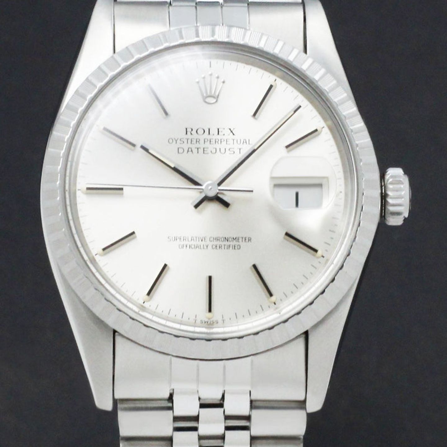 Rolex Datejust 36 16030 (1984) - Silver dial 36 mm Steel case (1/7)