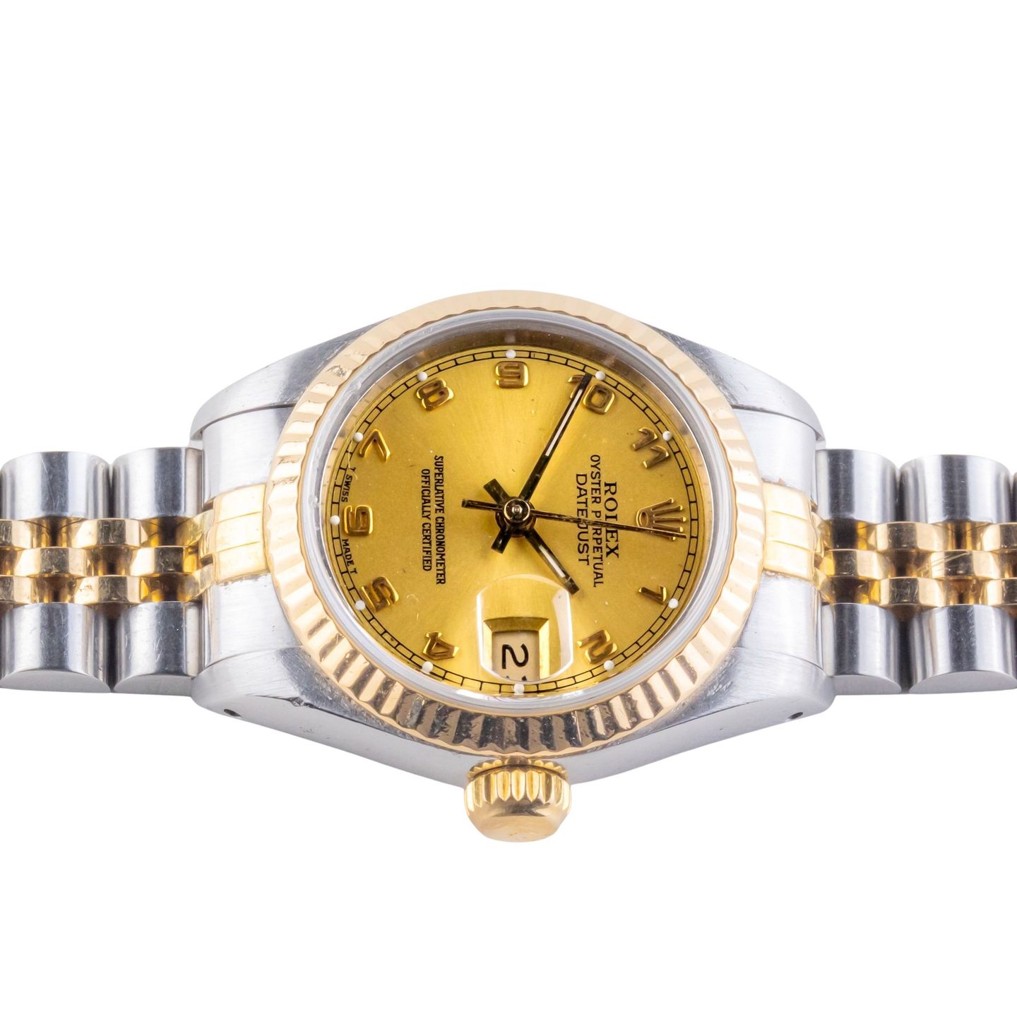 Rolex Lady-Datejust 69173 (1990) - 26 mm Gold/Steel case (6/8)