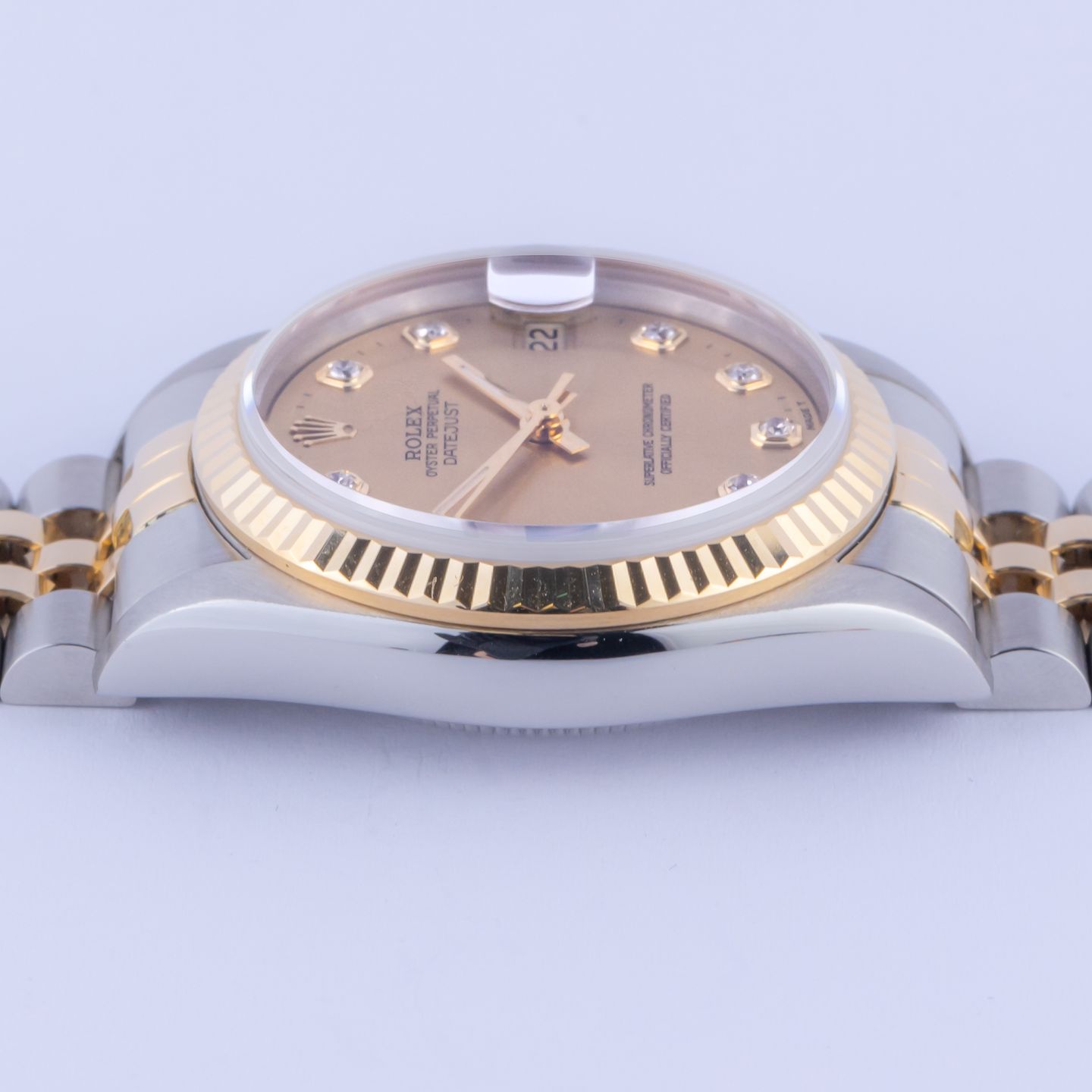 Rolex Datejust 31 68273 (1993) - 31 mm Gold/Steel case (5/8)